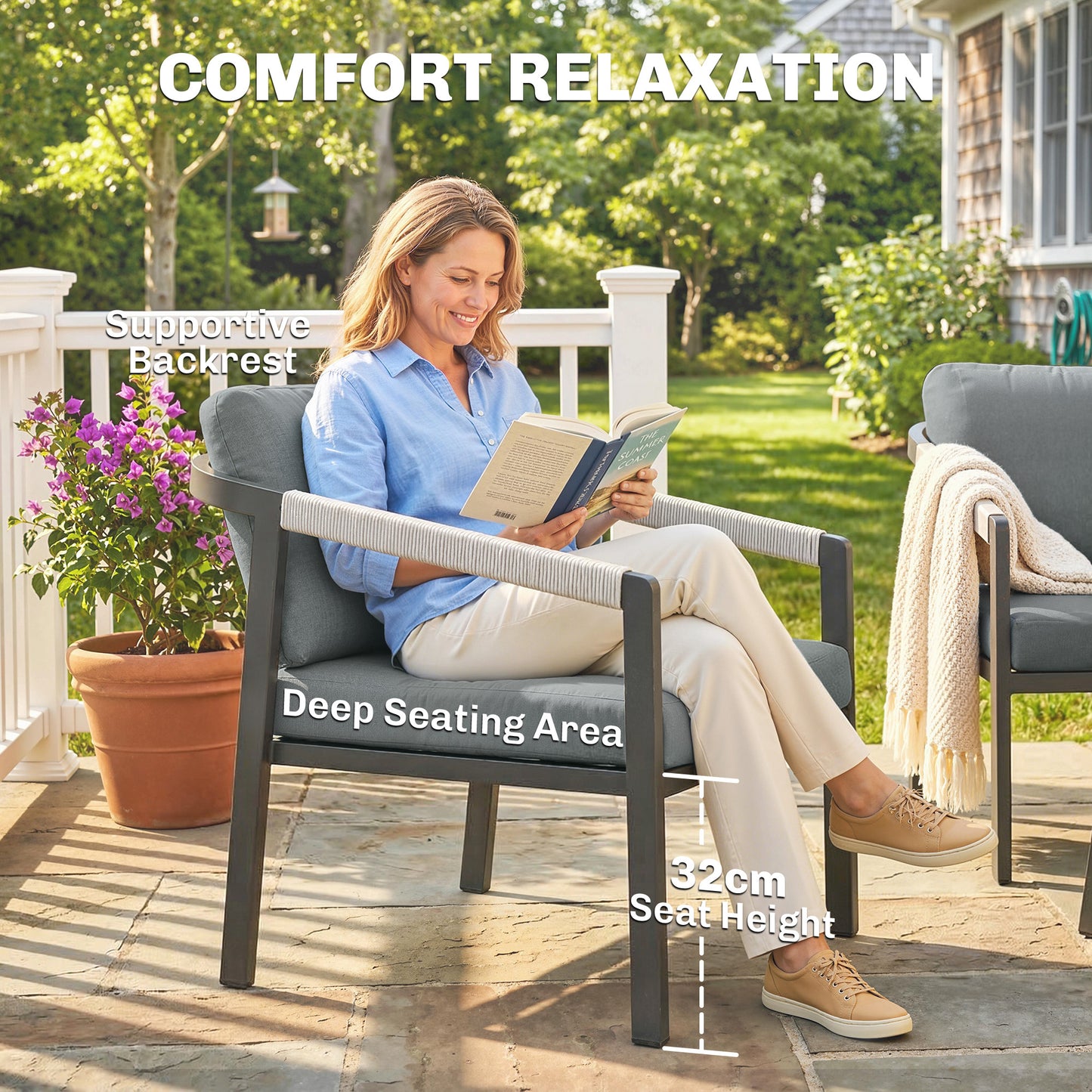 Aluminium Garden Furniture Set