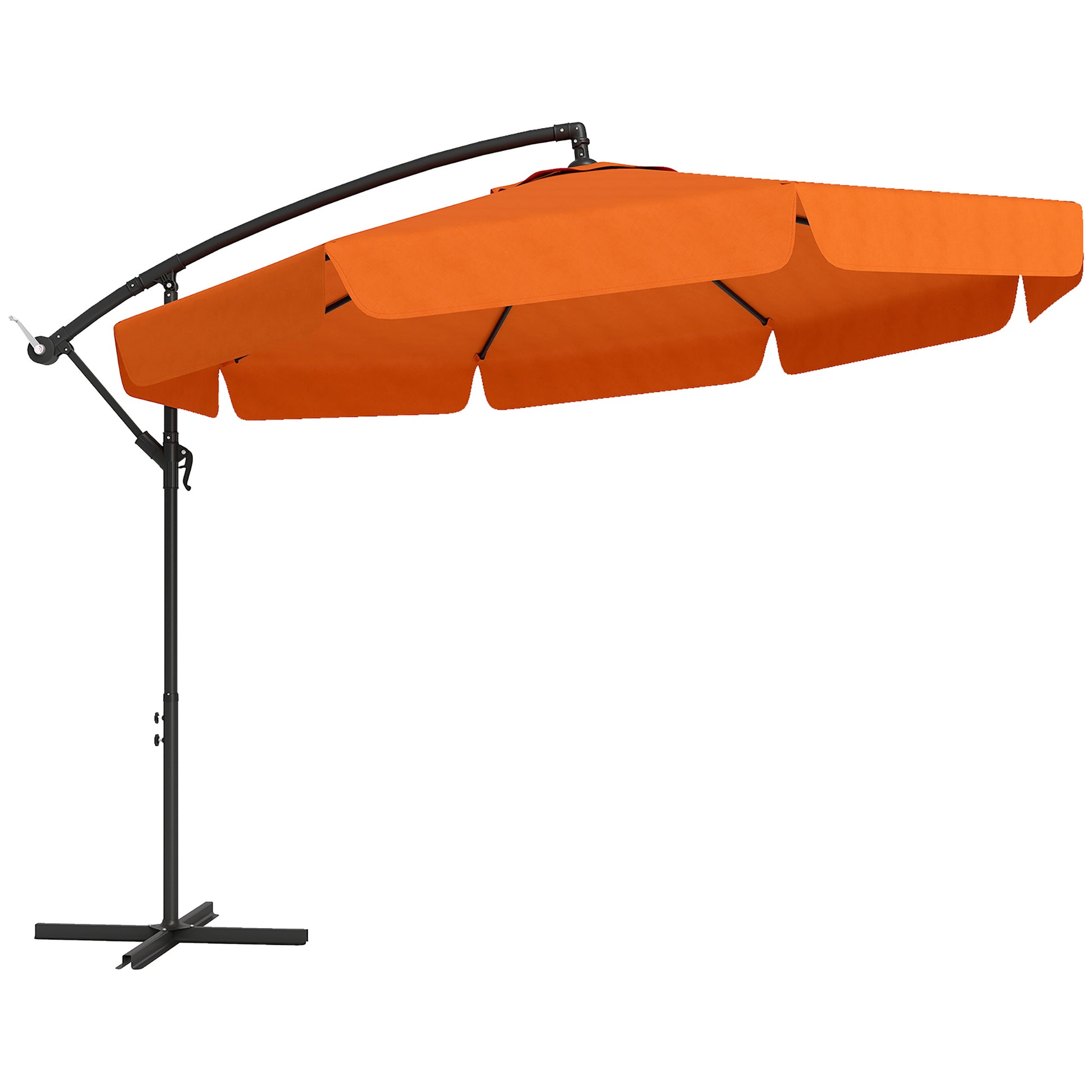 2.7m Garden Cantilever Banana Parasol