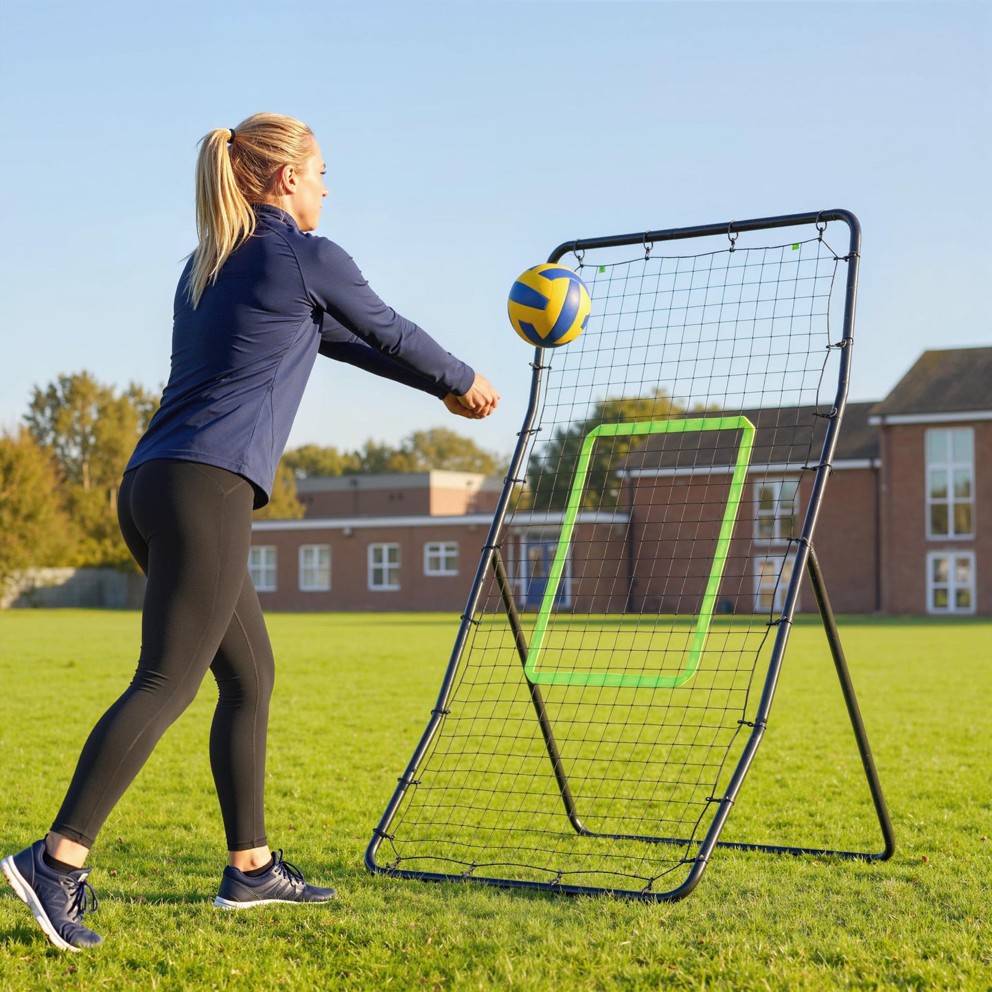 Rebounder Net Playback Game Spot Target Ball Rebounders Training