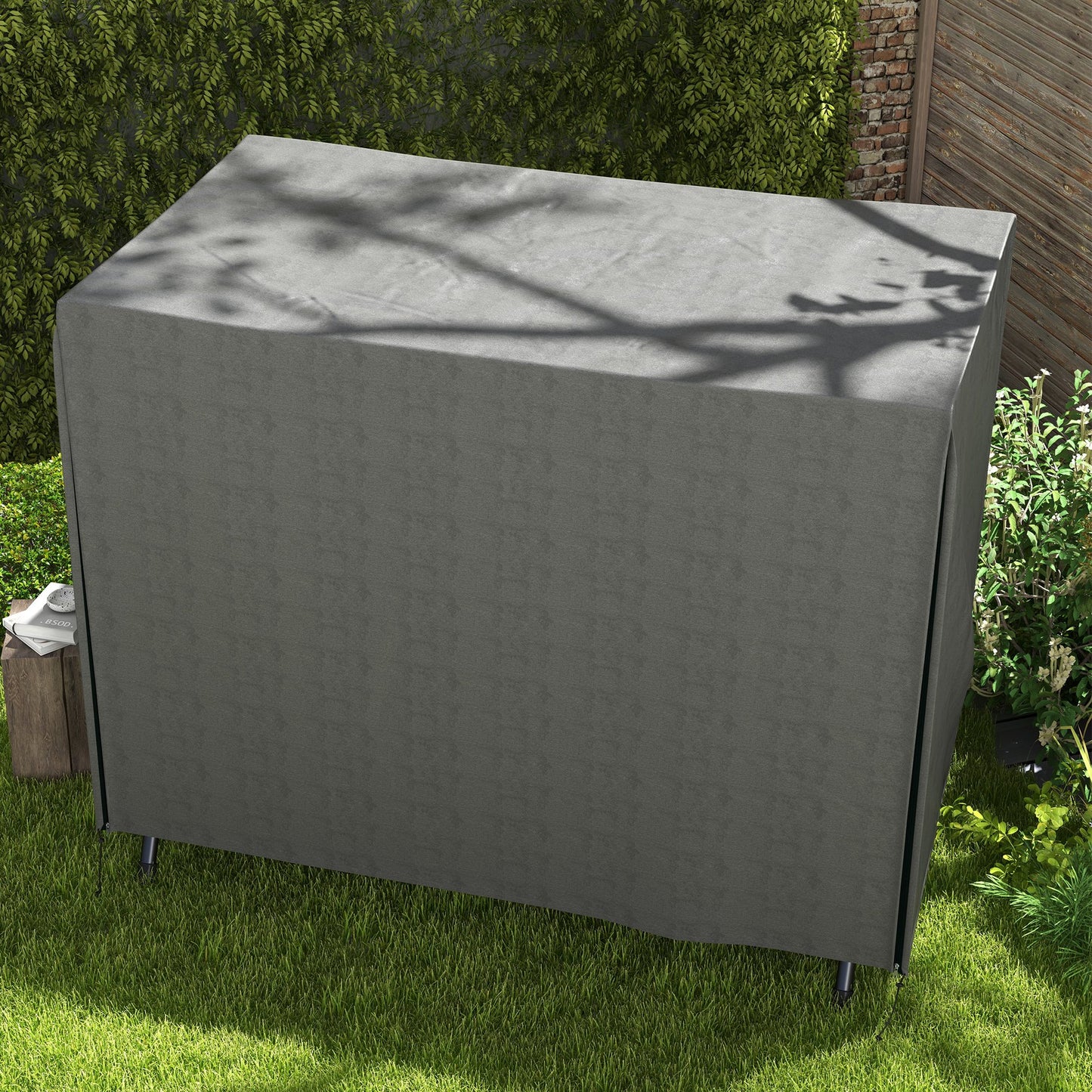 205 x 124cm Three-Seater Swing Chair Protective Cover