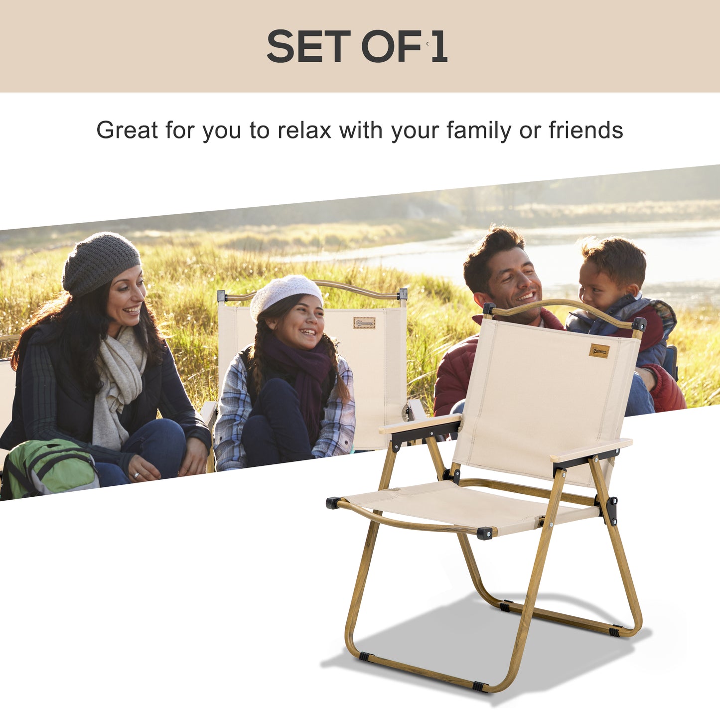 Camping Chair for Adults, Lightweight Folding Chair