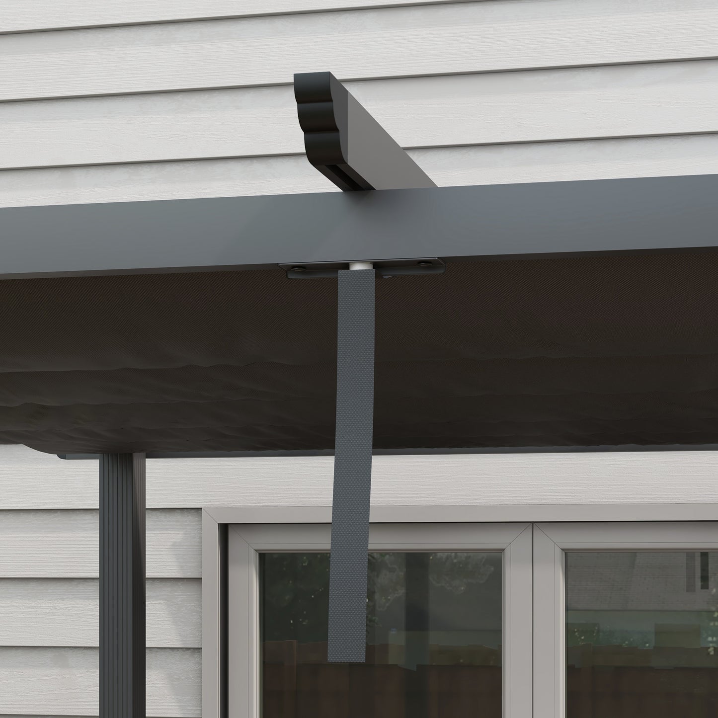 3 x 4m Aluminium Pergola, with Retractable Roof