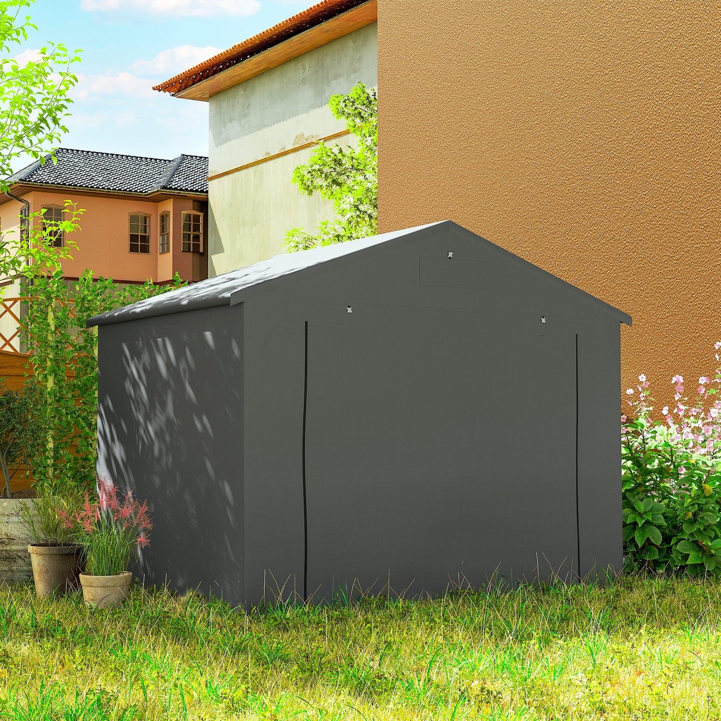 8 x 6 ft Outdoor Garden Storage Shed