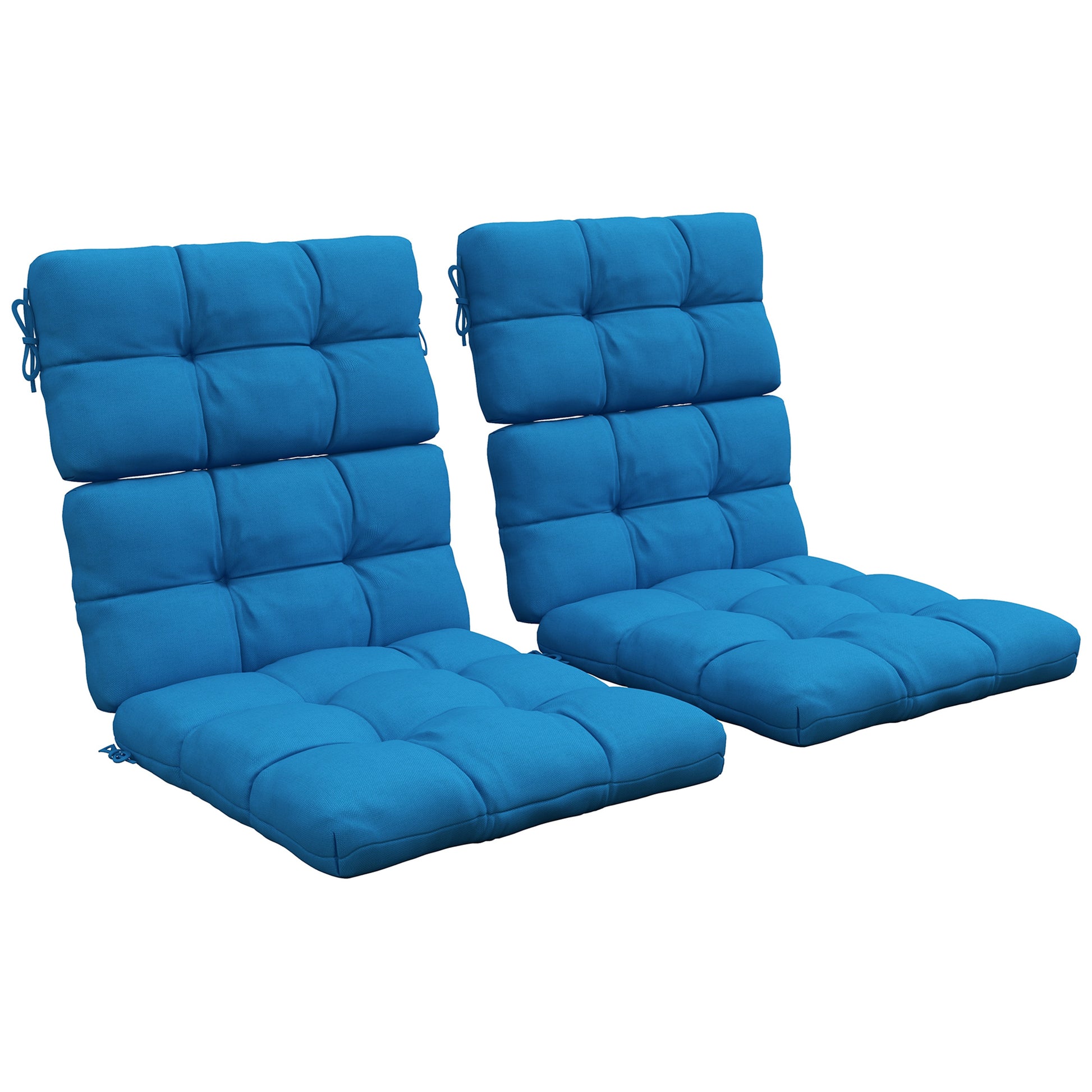 2-Piece Seat Cushion Replacement with Backrest