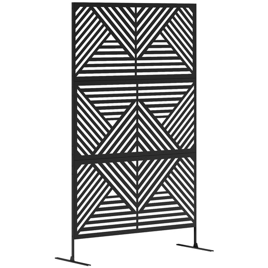 Decorative Garden Privacy Screen with Stand (1)