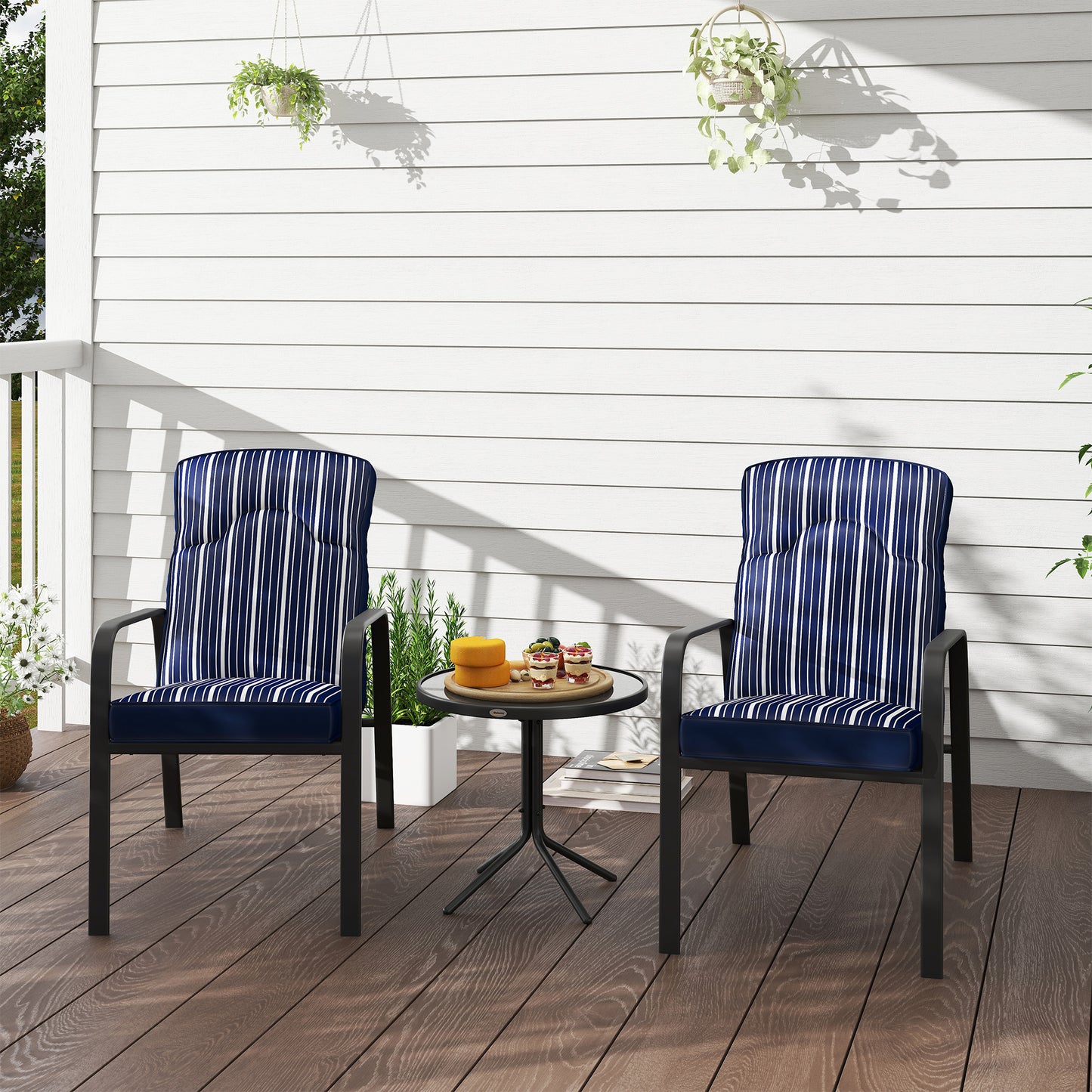 Three-Piece Reclining Chair Set