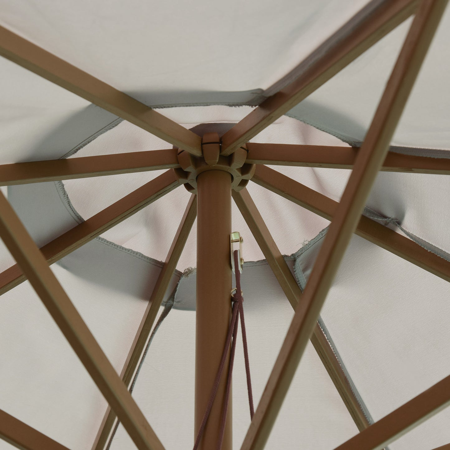 3(m) Garden Parasol, Pulley Operated Patio Umbrella