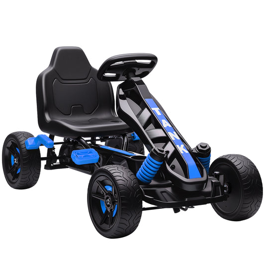 Pedal Go Kart for Kids Aged 3-6 Years, with Freewheel System, Brake