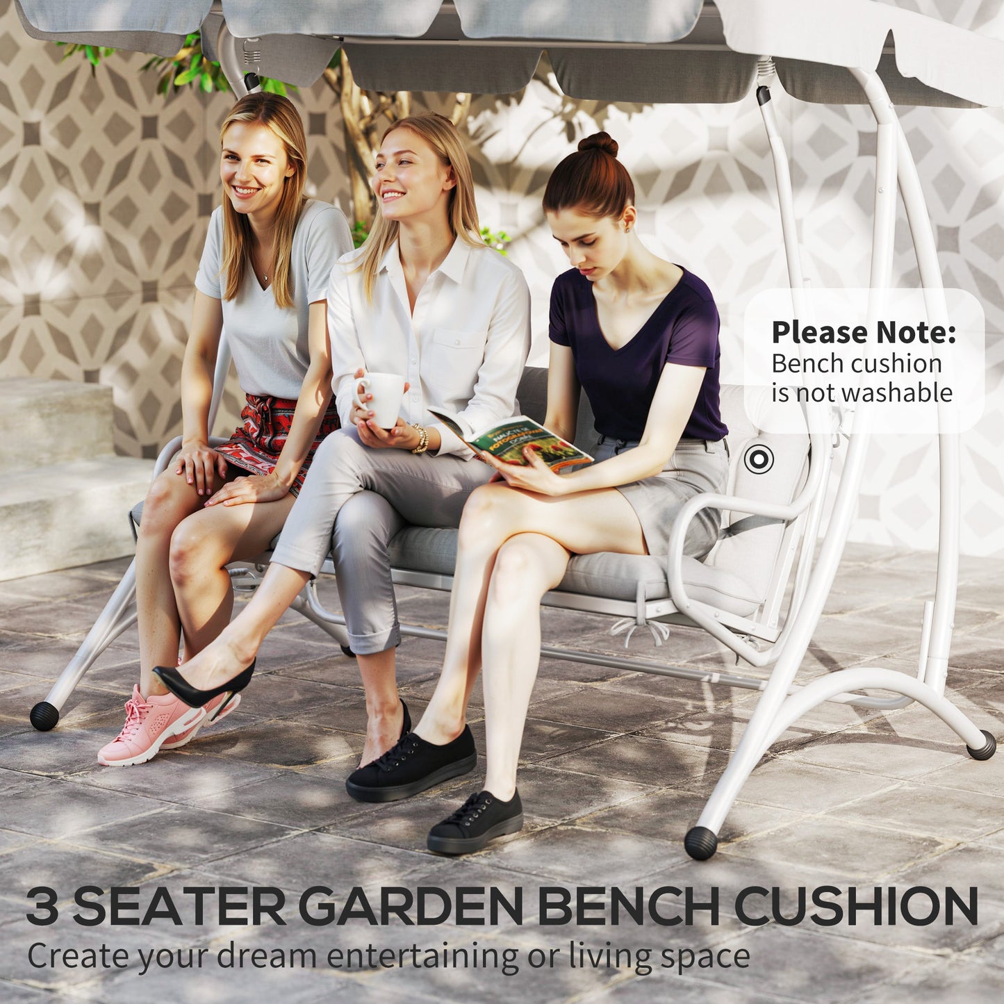 Three-Seater Bench Cushion