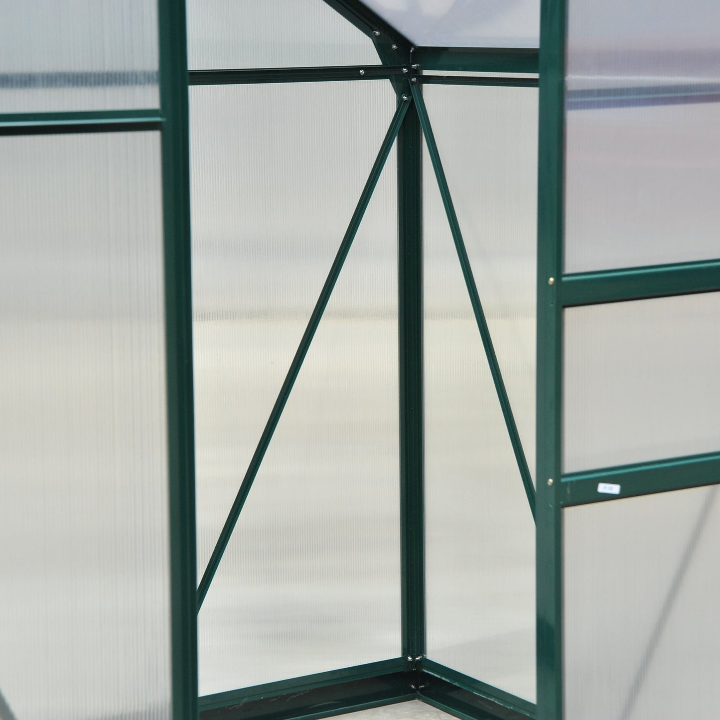 6 x 4ft Polycarbonate Greenhouse