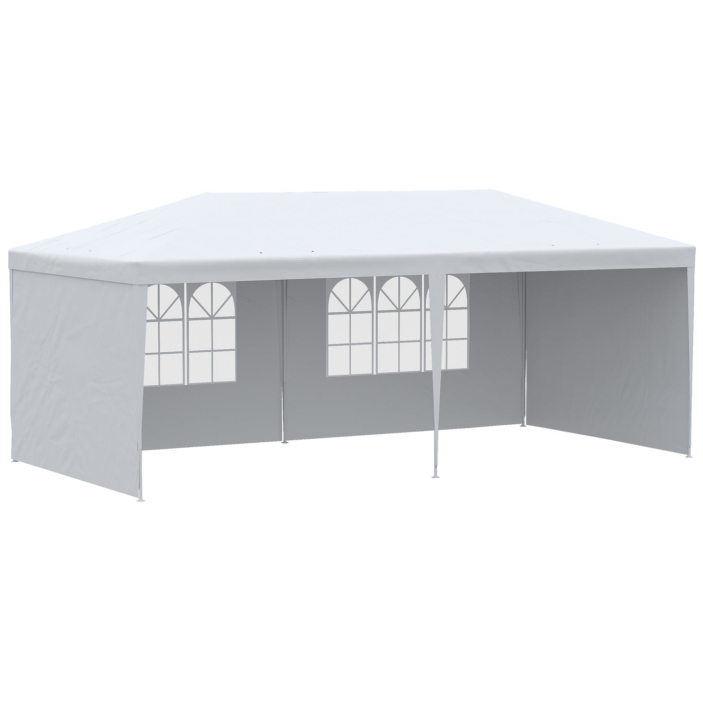 6 x 3 m Party Tent Gazebo Marquee Outdoor Patio Canopy Shelter