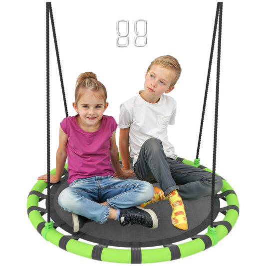 100cm Diameter Kid Nest Swing Seat with Height Adjustable Ropes