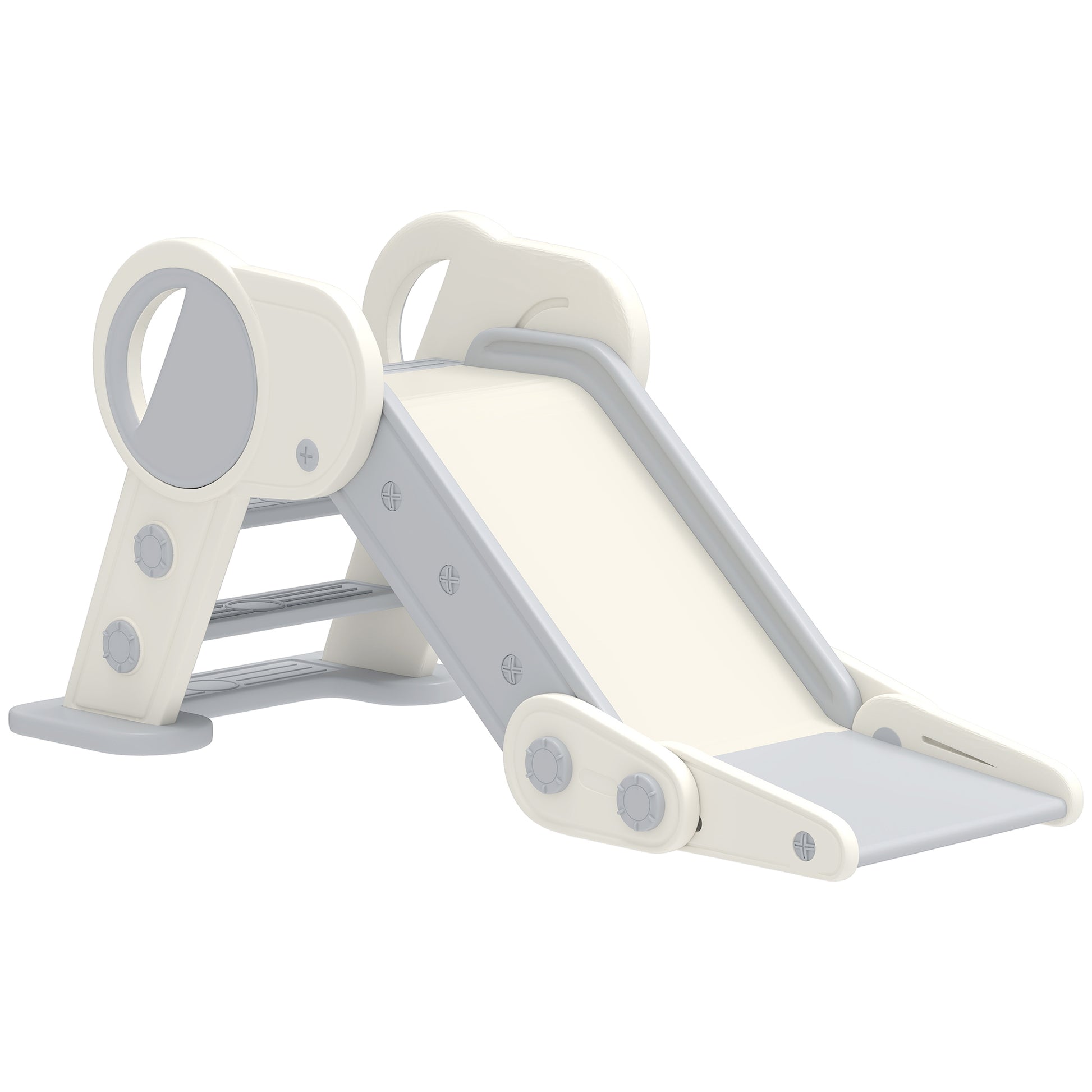 Foldable Kids Slide, Freestanding Baby Slide, for Ages 1.5-3 Years