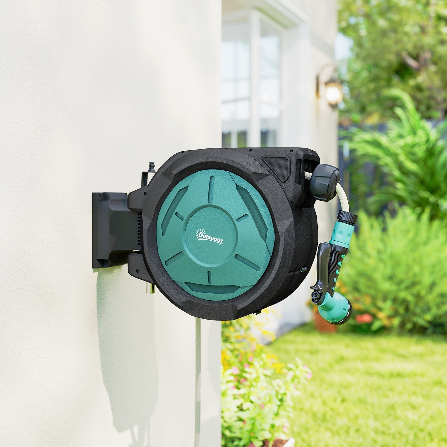 Retractable Hose Reel Wall Mounted (1)