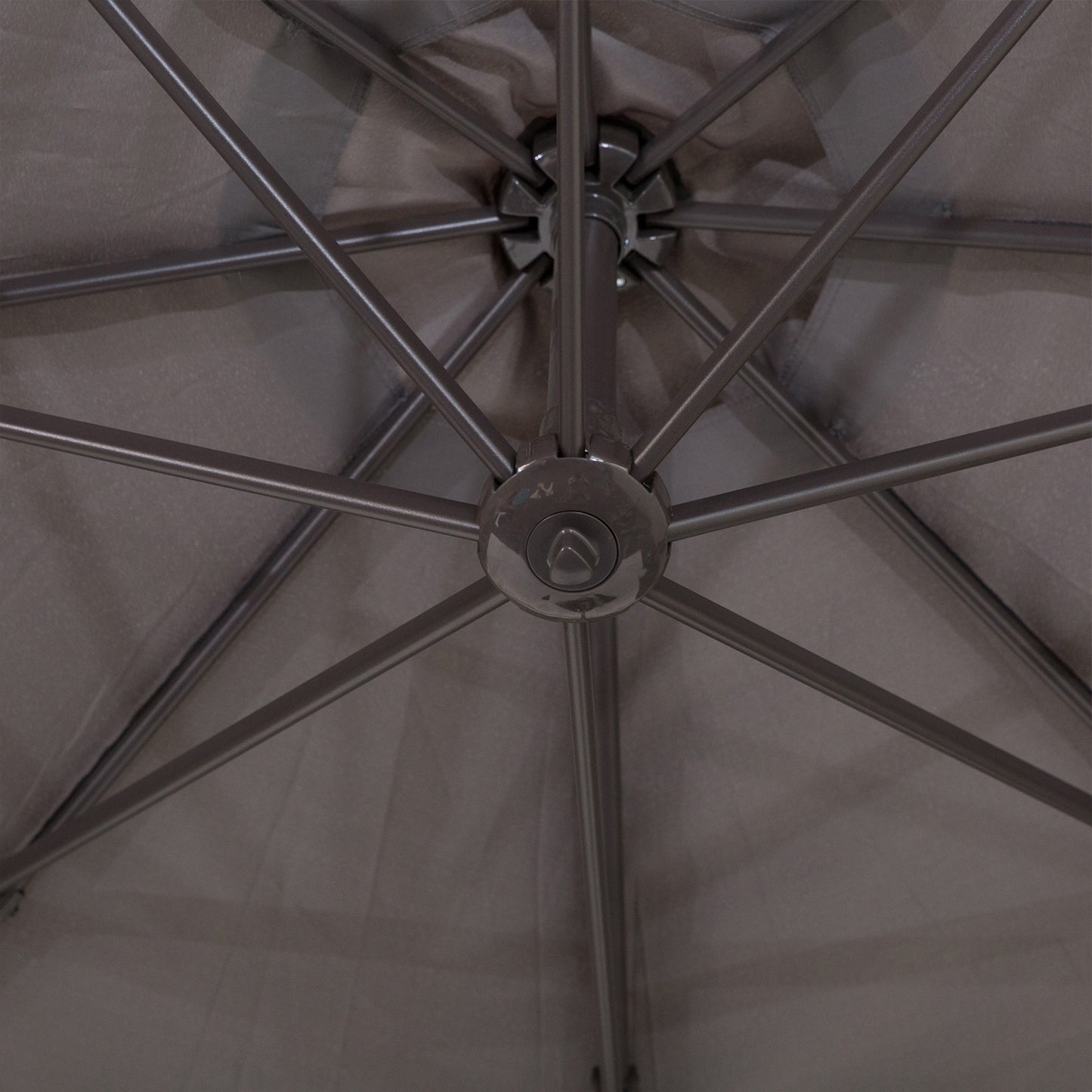 3m Cantilever Aluminium Frame Outdoor Garden Parasol