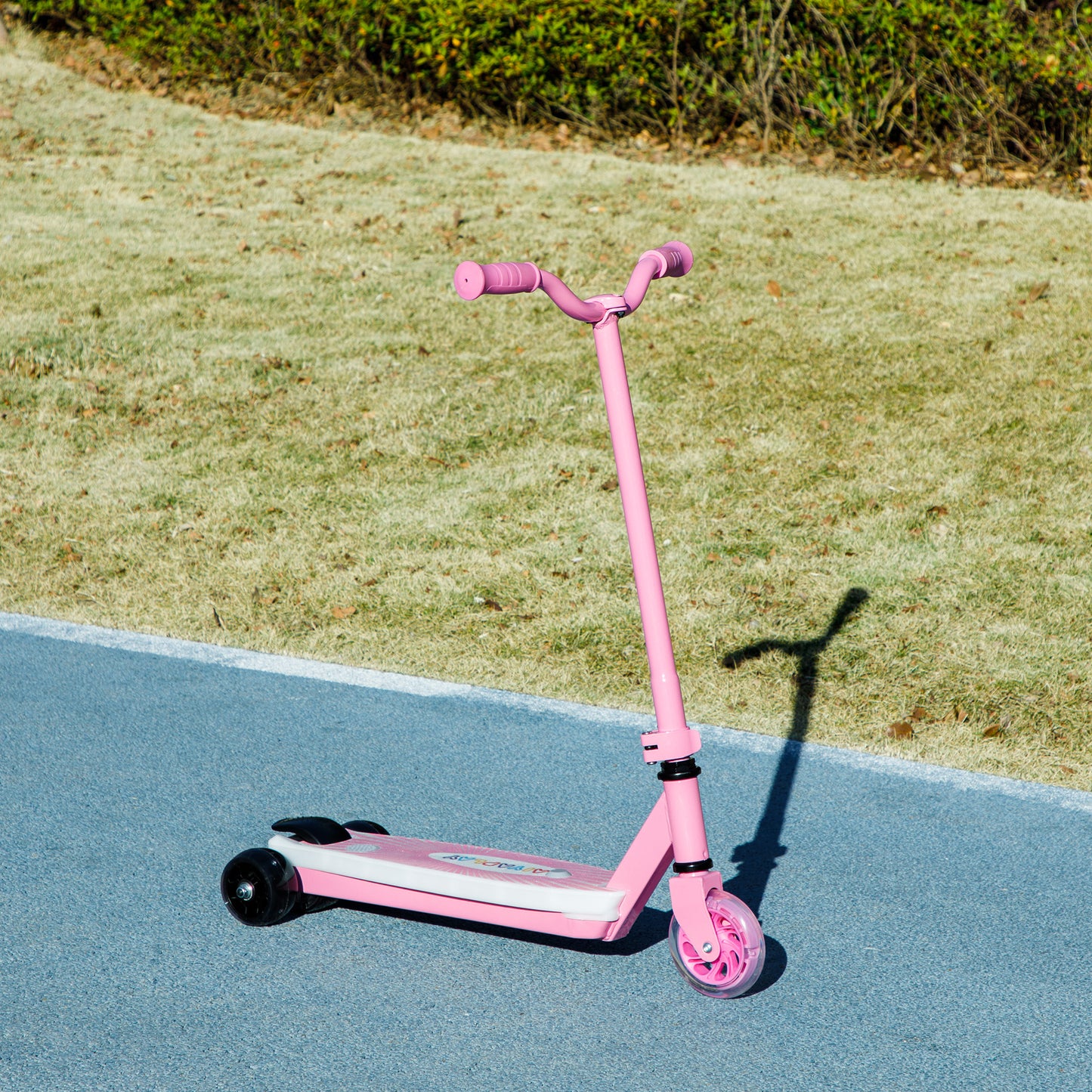 Electric Scooter for Kids Aged 4-7 Years, with Flashing LED Lights