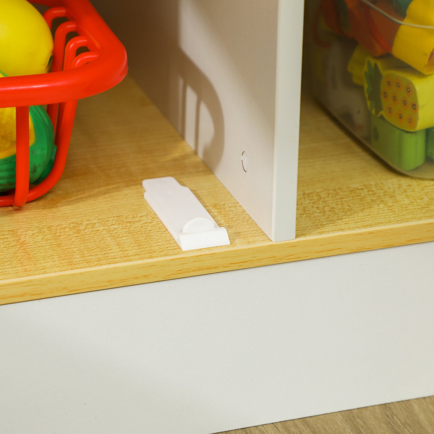 Kids Play Kitchen, Pretend Play Kitchen with Realistic Oven, Stove