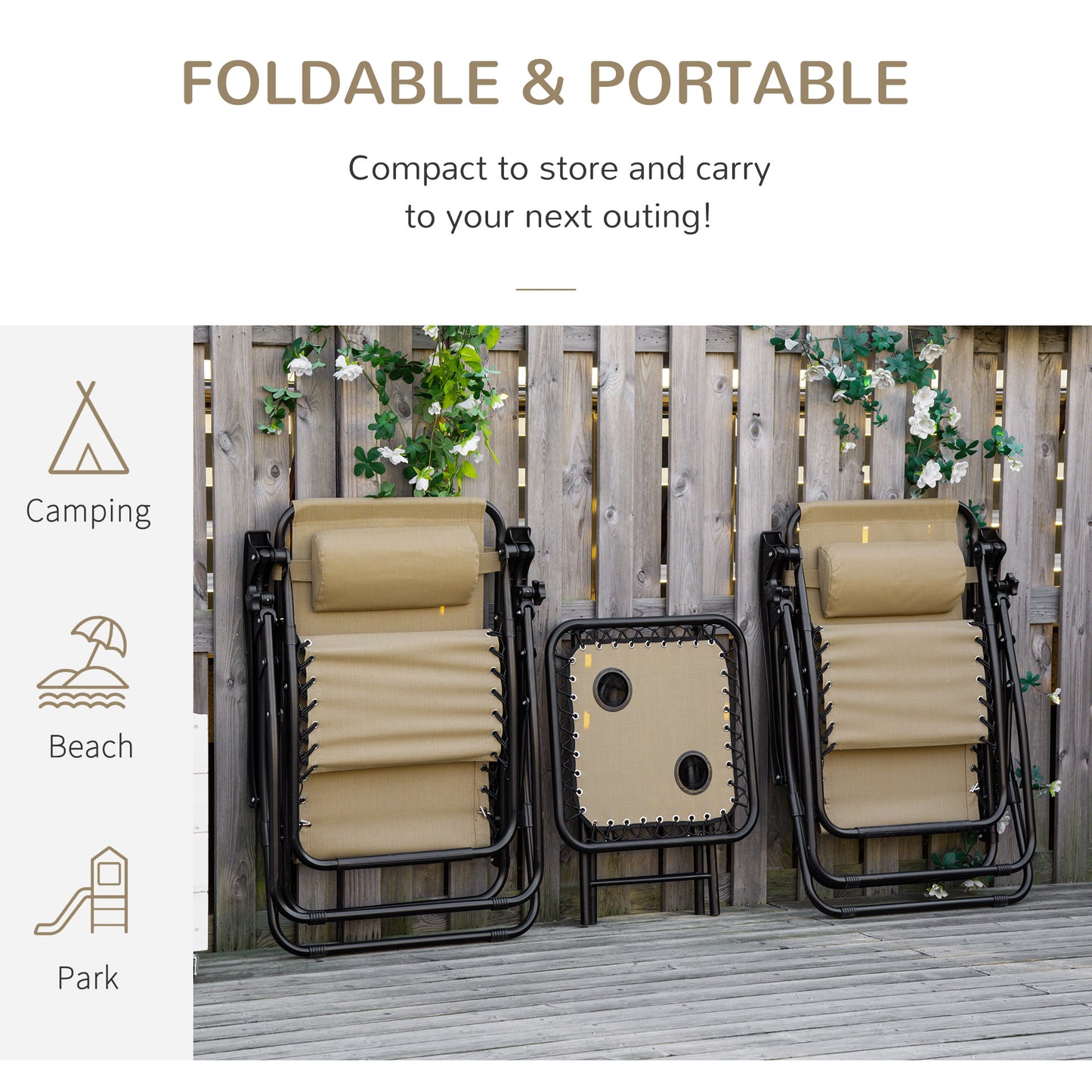 Folding Zero Gravity Chairs