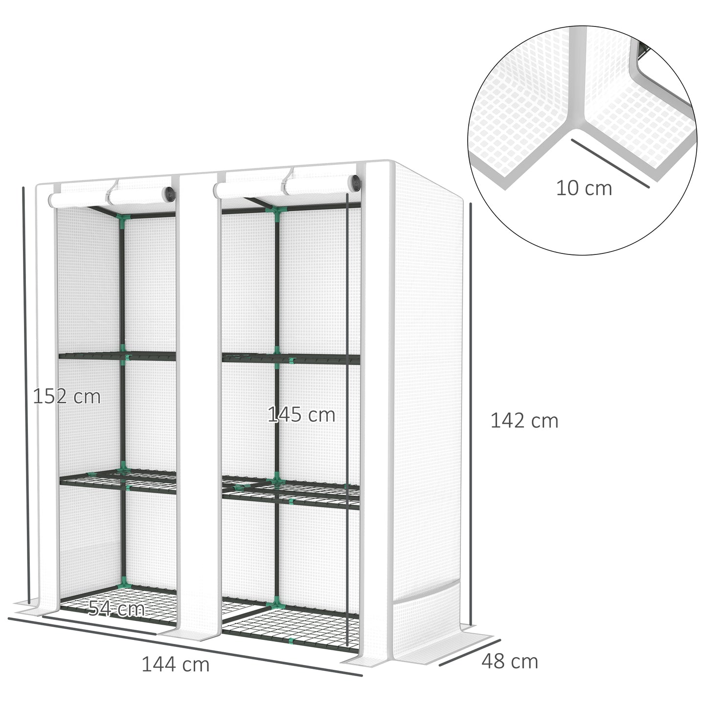 Three-Tier Mini Greenhouse (4)