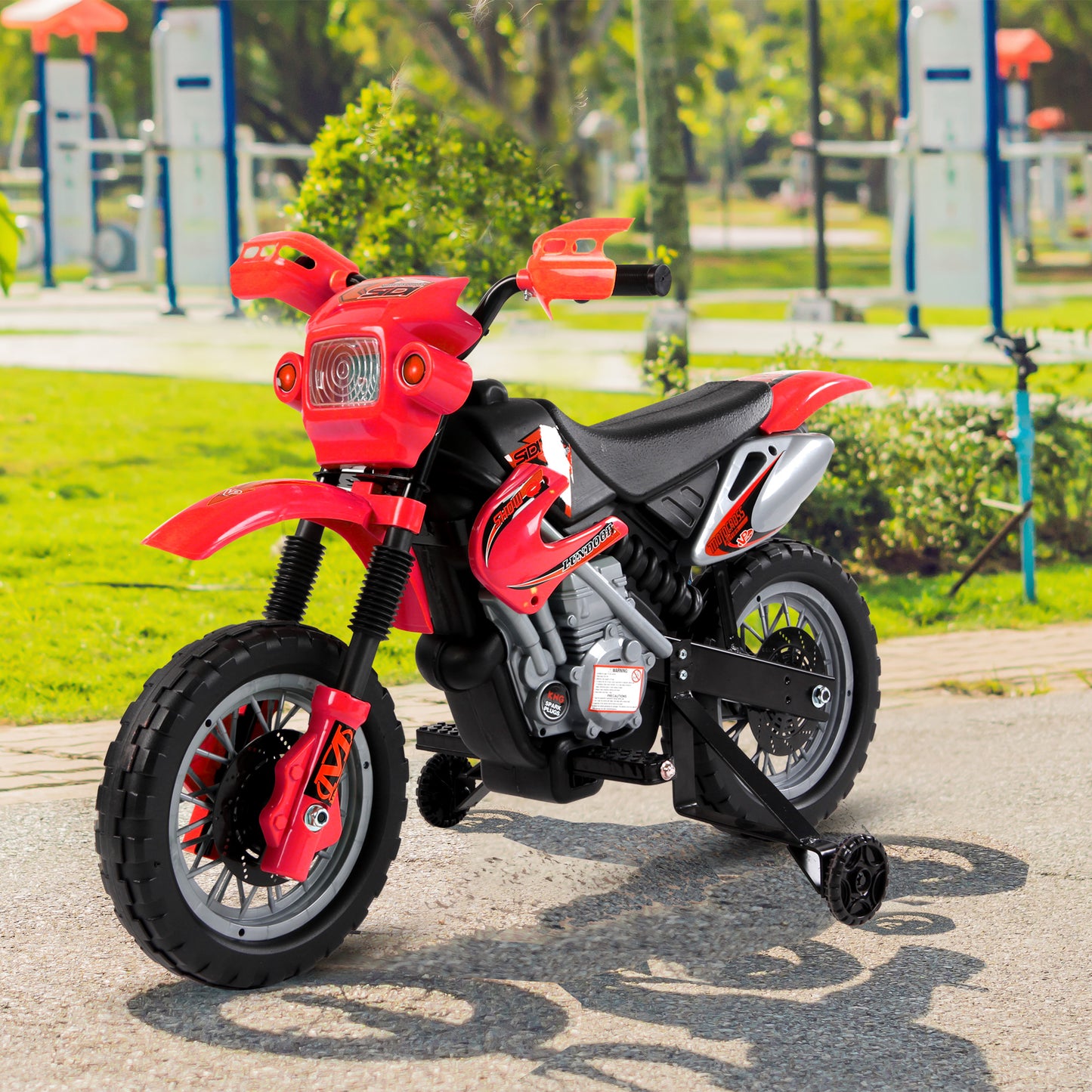 6V Kids Child Electric Motorbike Ride on Motorcycle Scooter