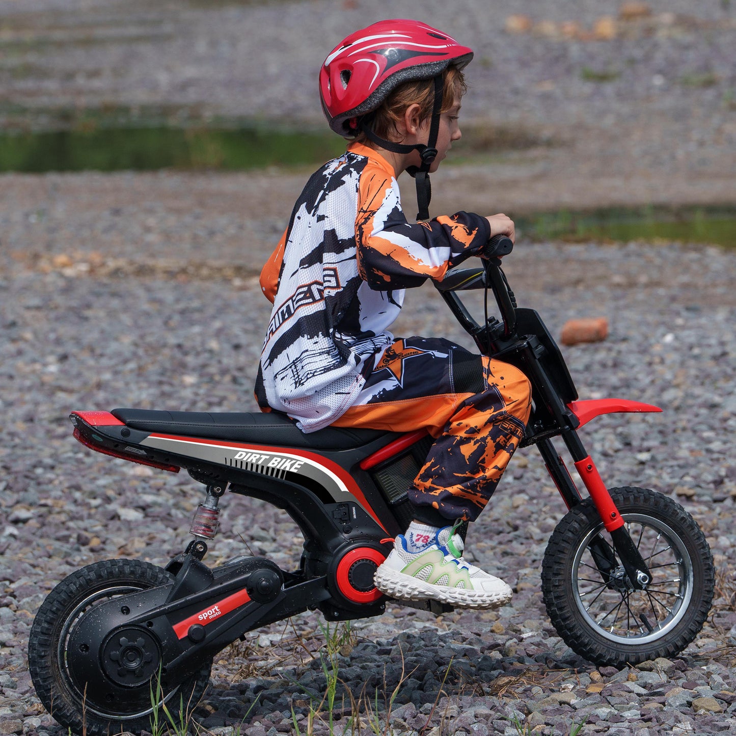 24V Electric Motorbike 18km/h with Twist Grip Throttle