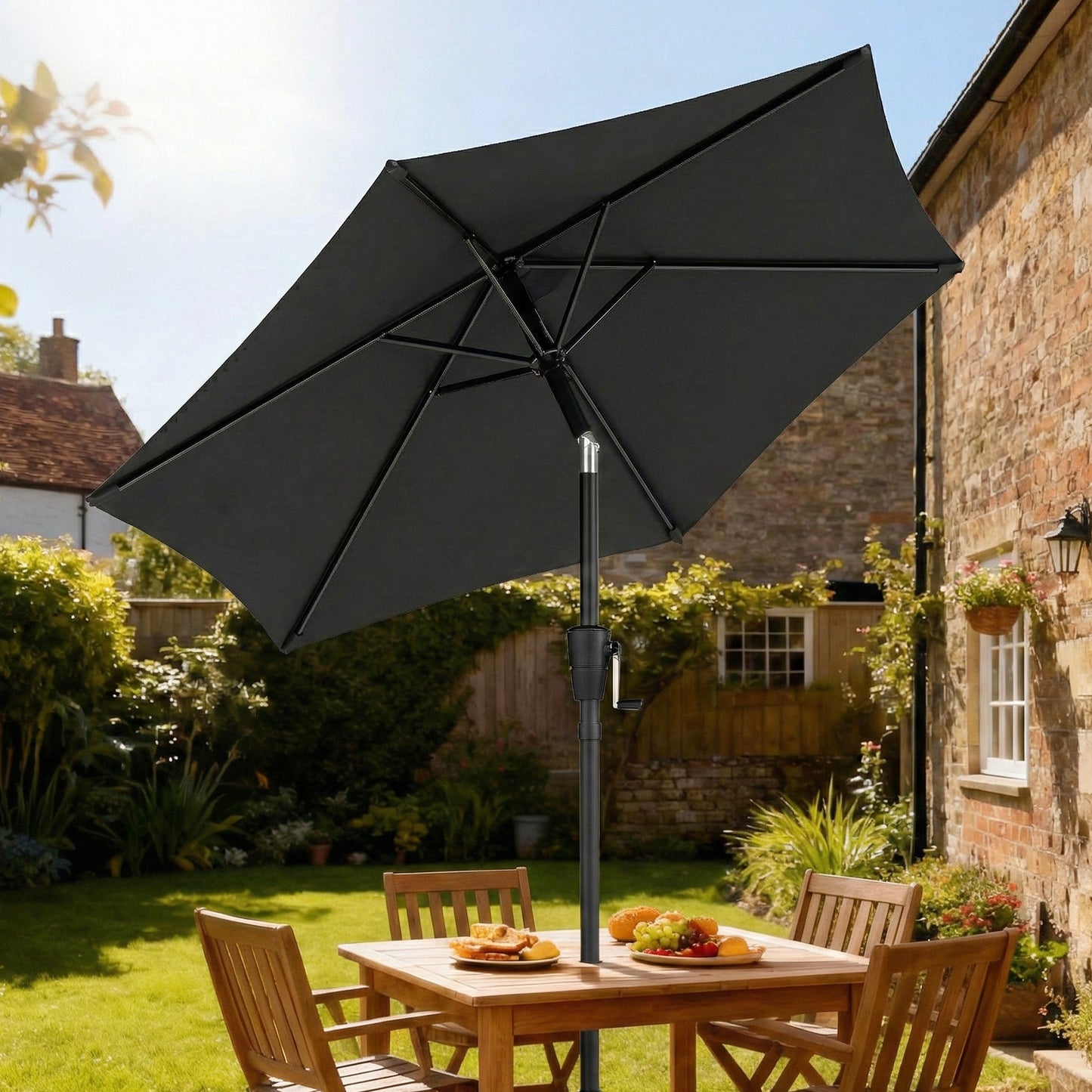 2m Garden Parasol Umbrella (1)