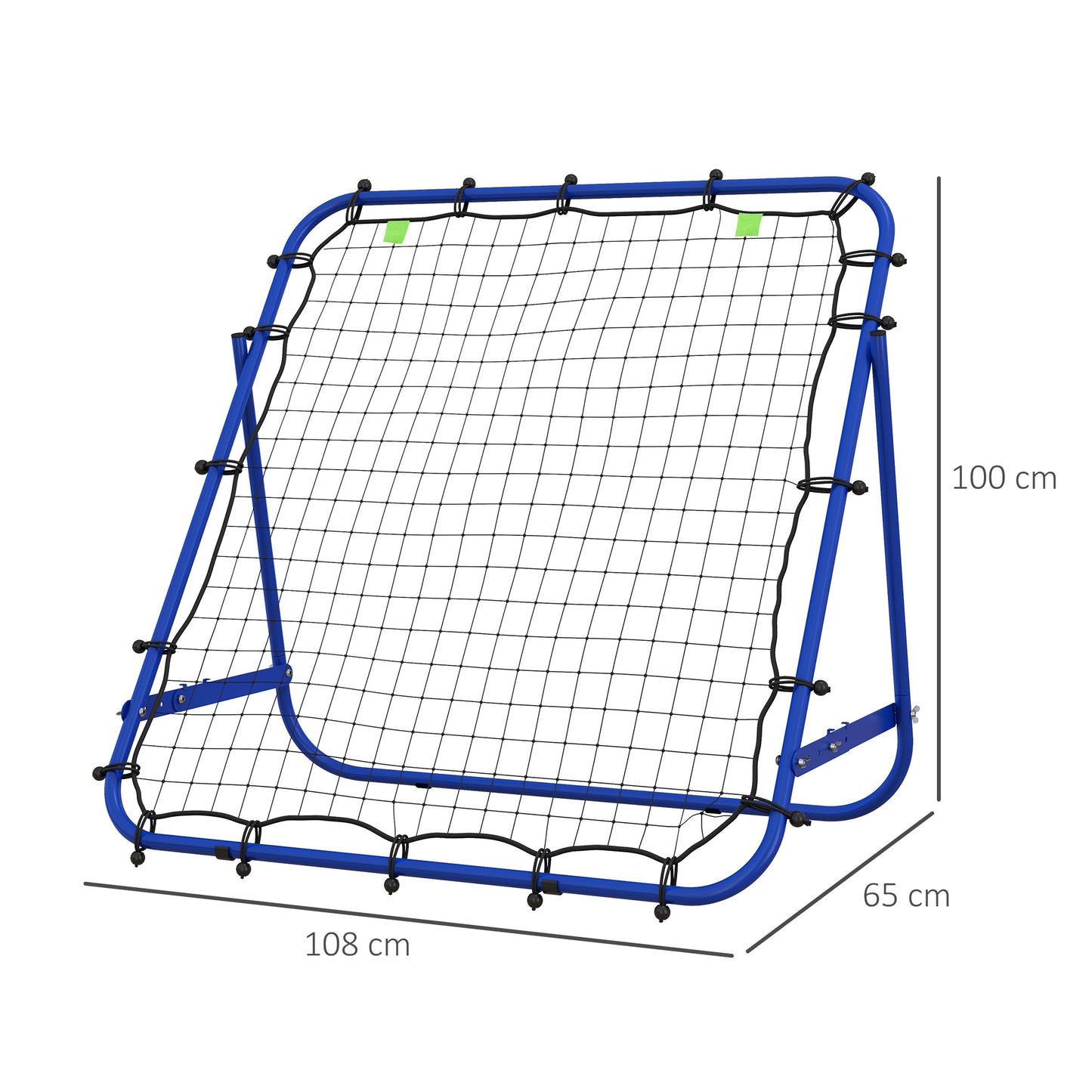 Adjustable Rebounder Net Kickback Target Goal