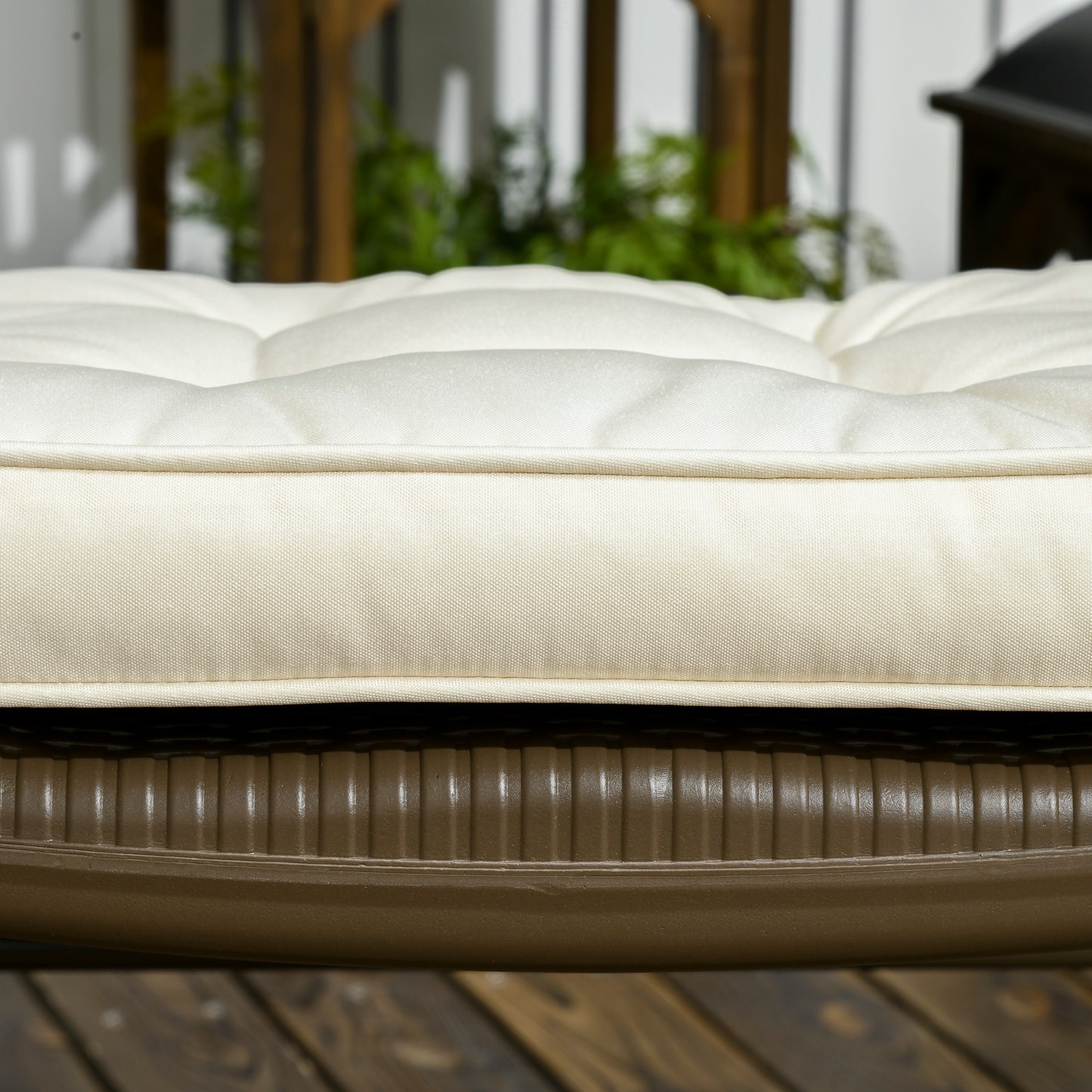 Garden Seat Cushion with Ties