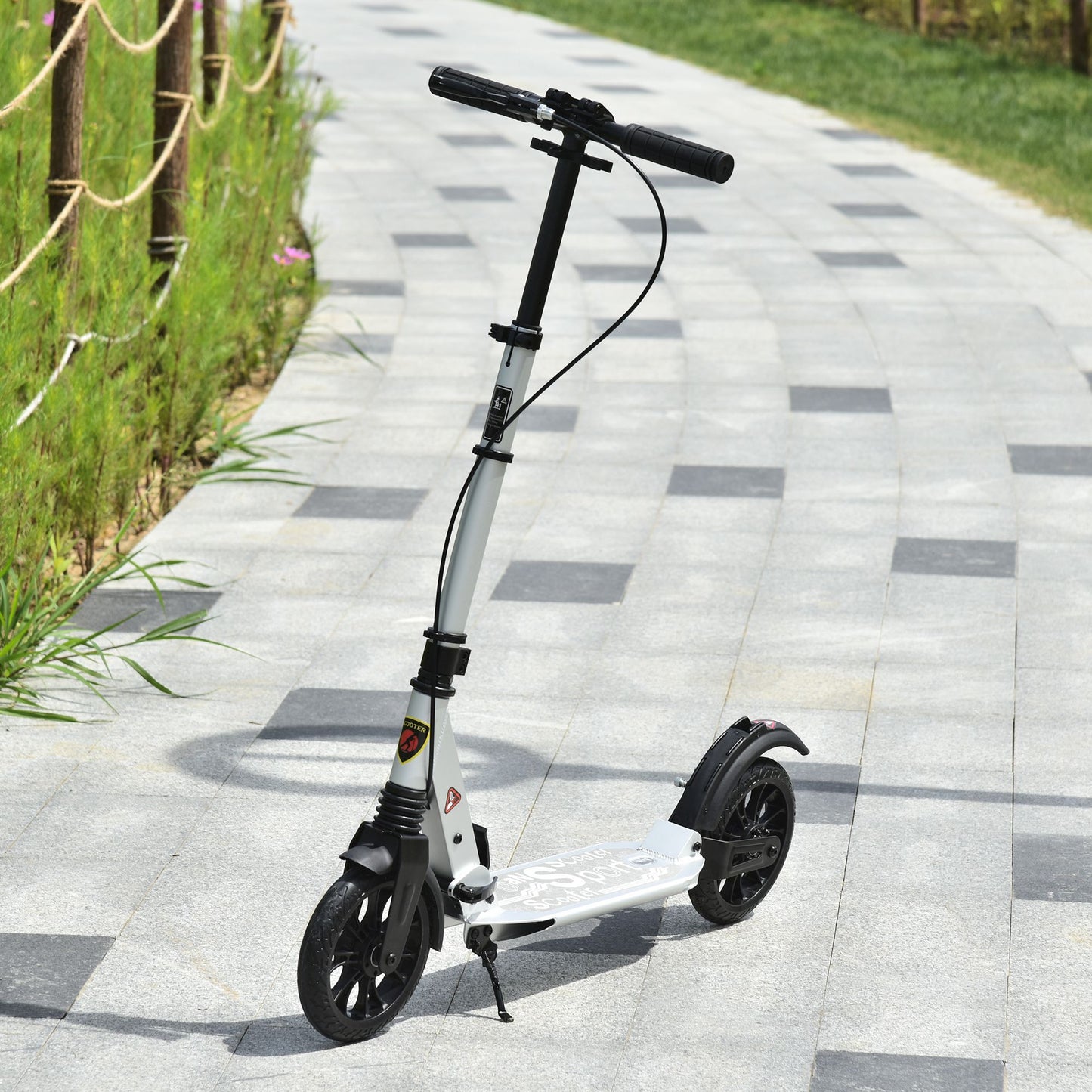 Teen/Adults Aluminium Folding Kick Scooter w/ Shock Mitigation System
