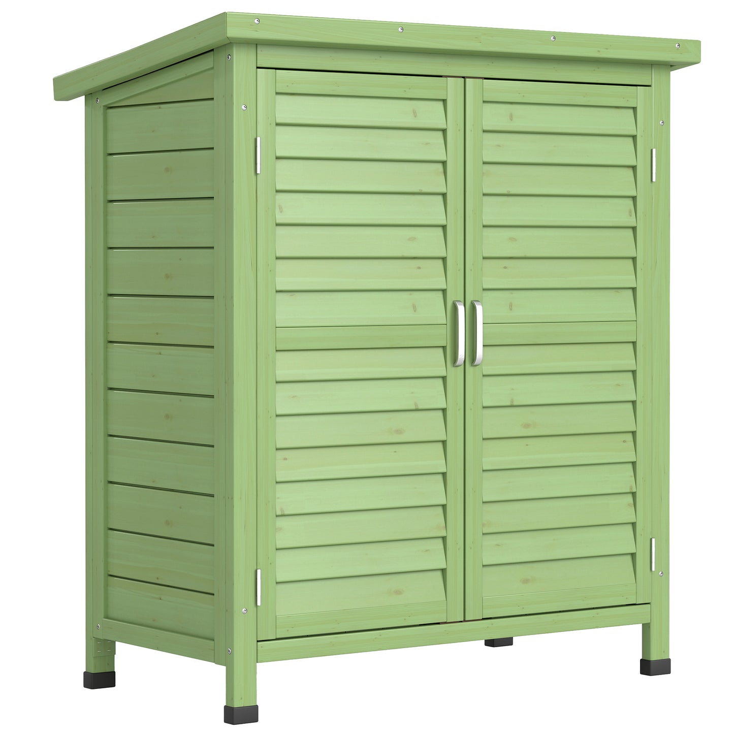 Garden Shed Wooden Garden Storage Shed 2 Door Unit Solid Fir Wood