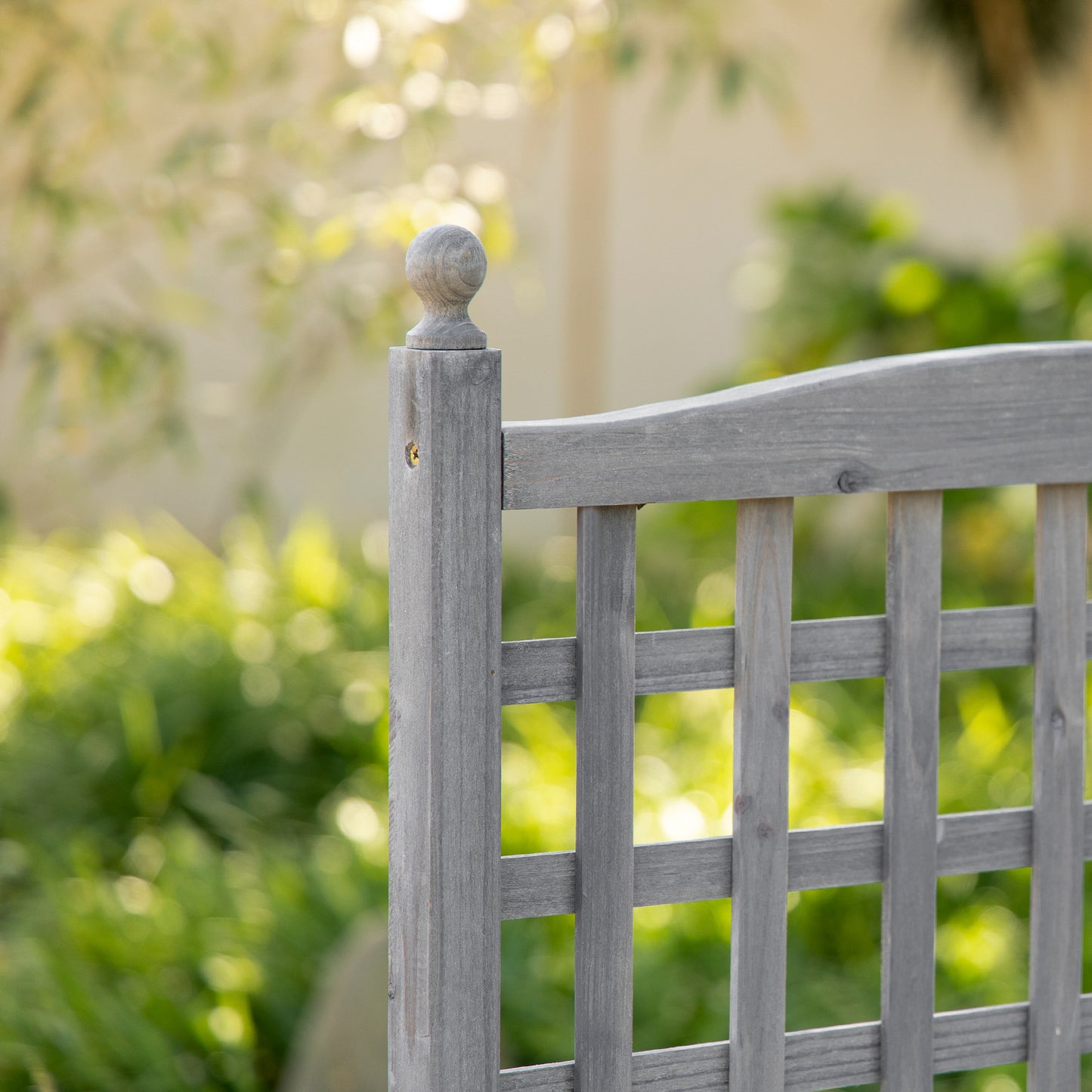 Garden Planters with Trellis for Climbing Vines (1)