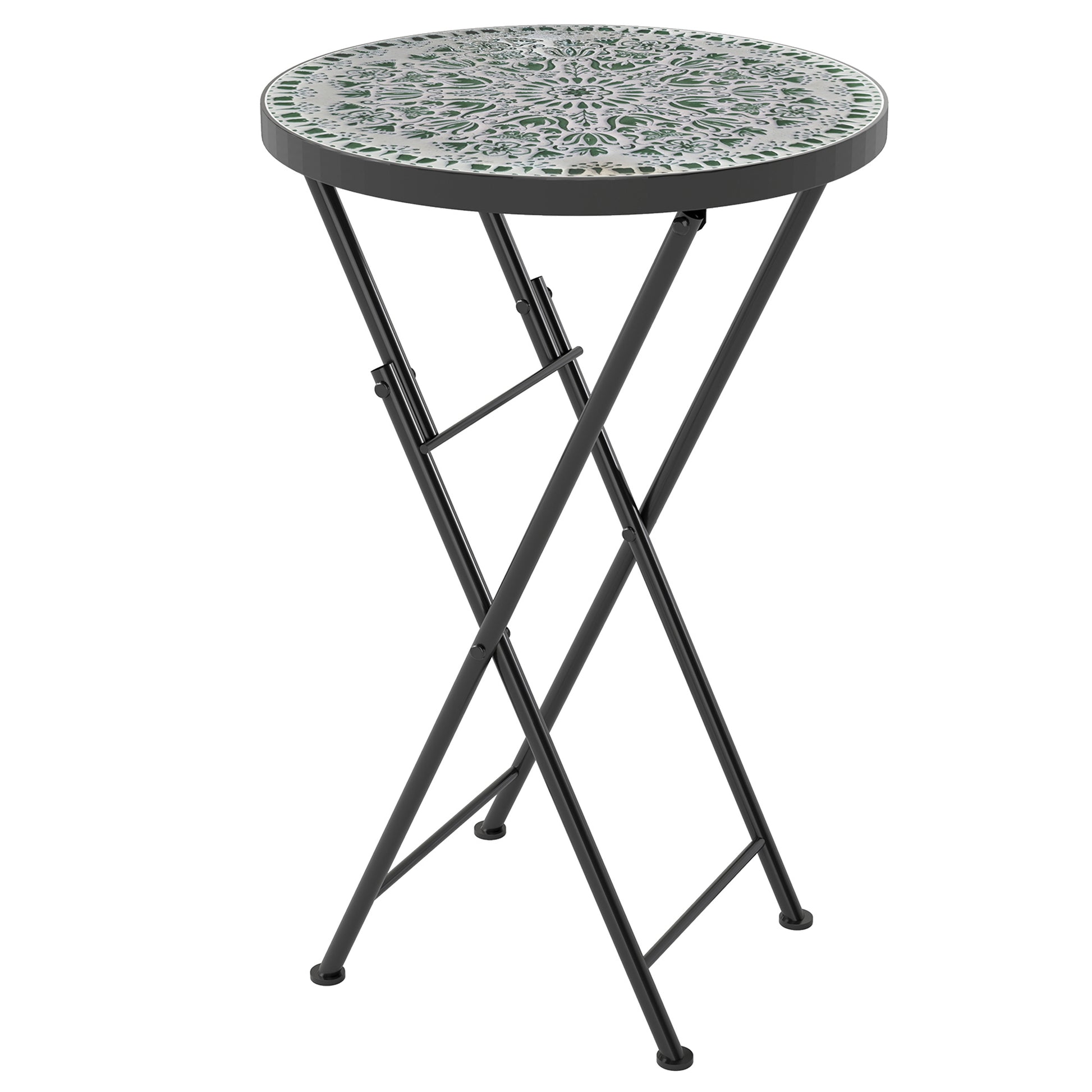 Mosaic Outdoor Garden Table (3)