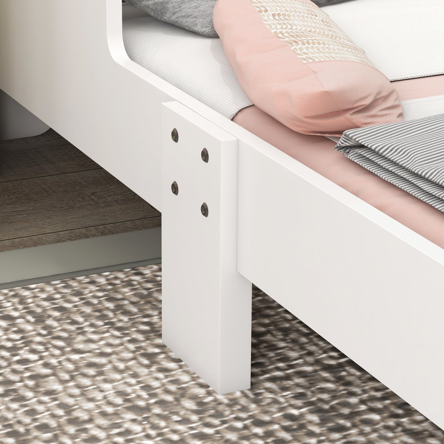 Unicorn-Designed Toddler Bed, Kids Bedroom Furniture