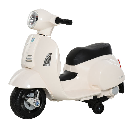 Vespa Licensed 6V Kids Electric Motorbike Ride On Motorcycle