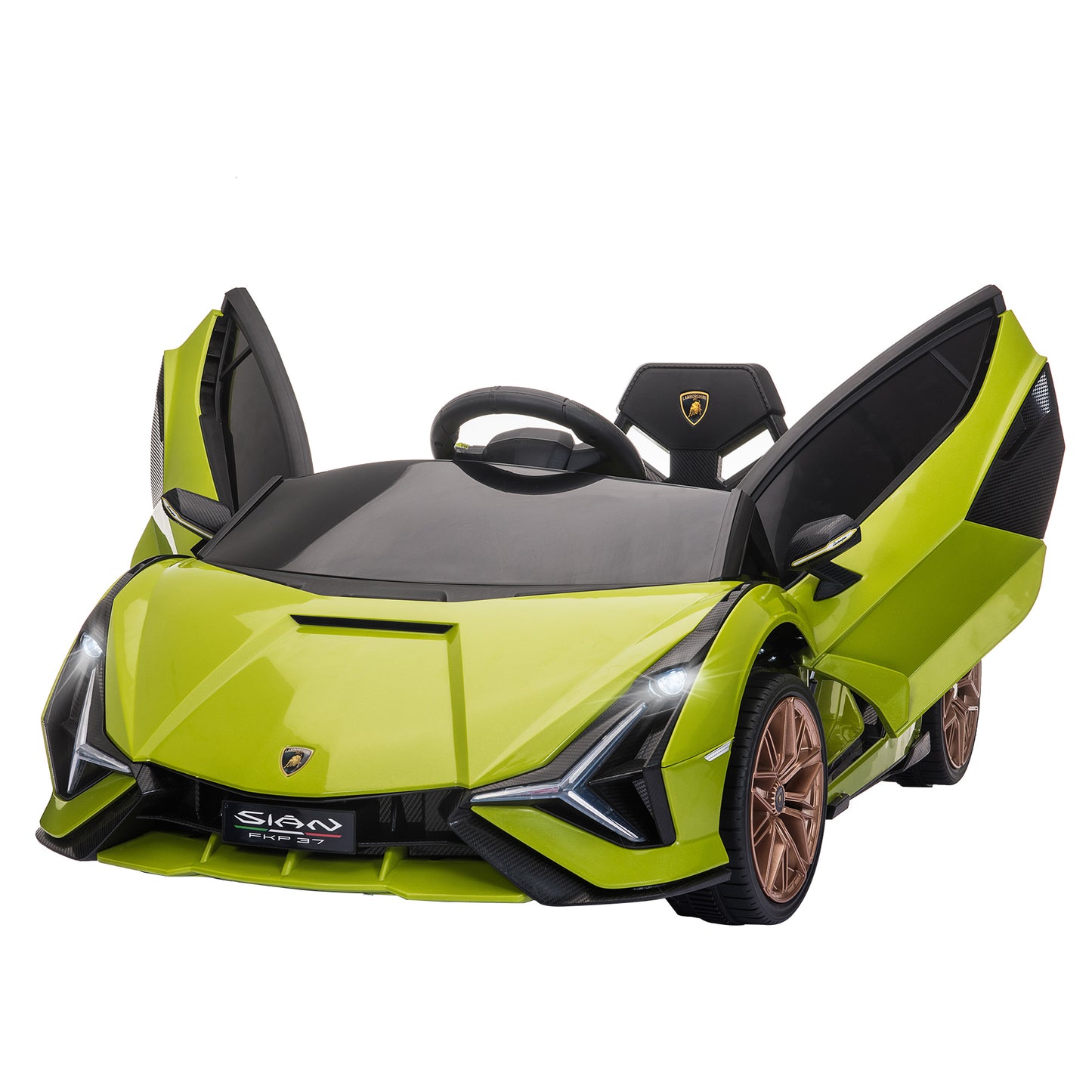 Lamborghini Sian Licensed 12V Electric Car for Kids 2 Motors Toy Car