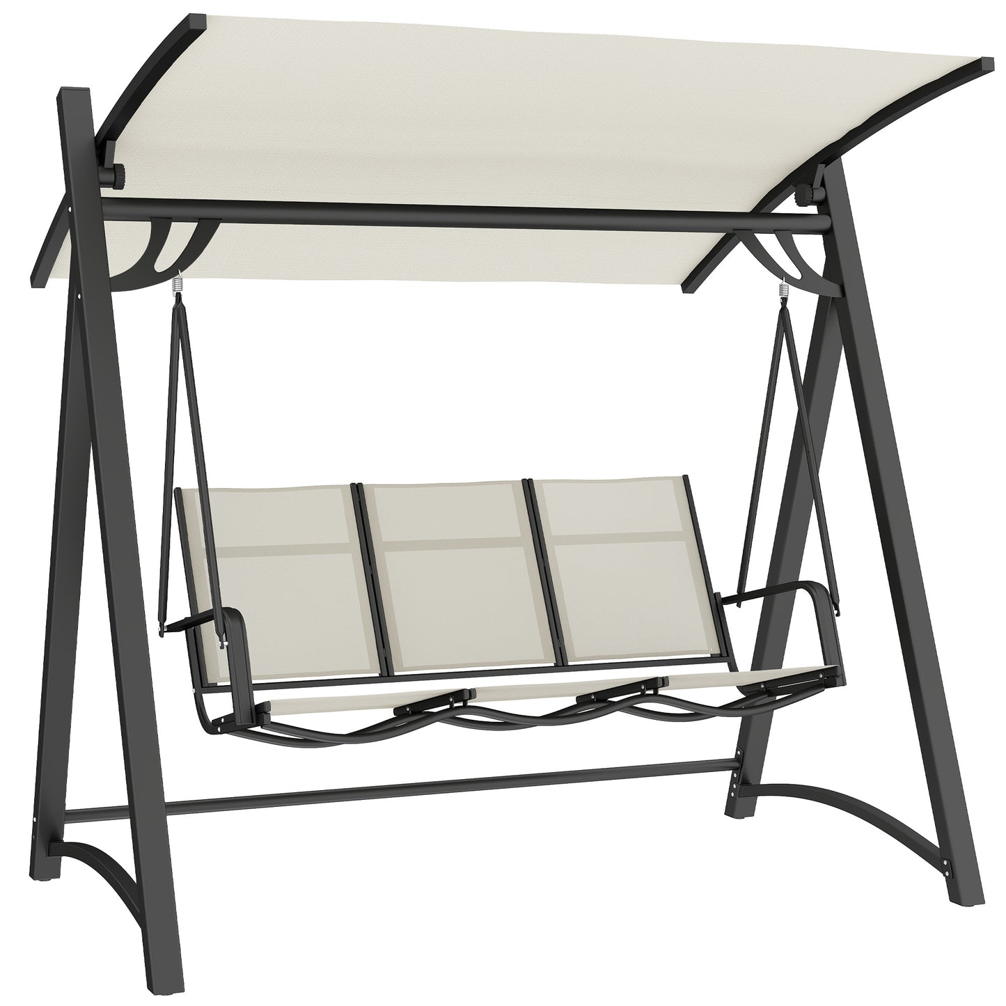 3 Seater Swing Chair, Garden Swing Bench (1)