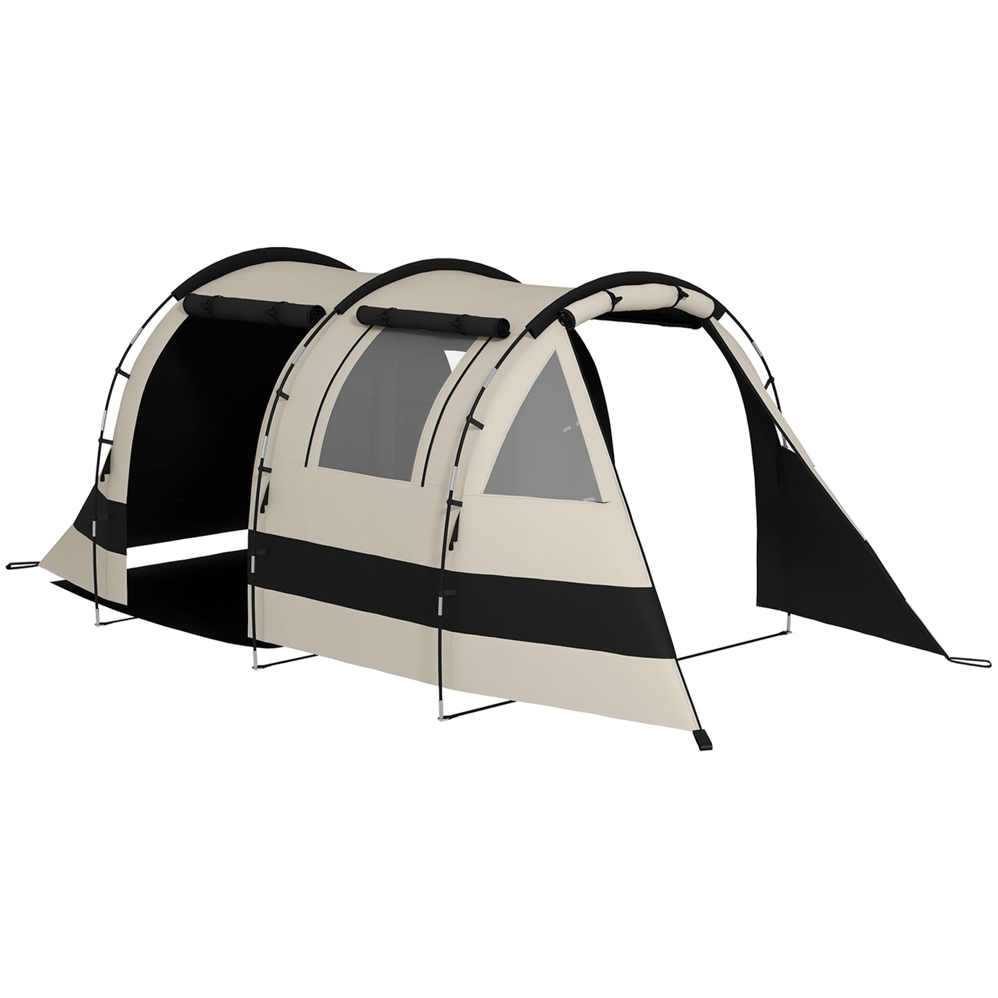 Four Man, Two Room Blackout Tent, with Accessories