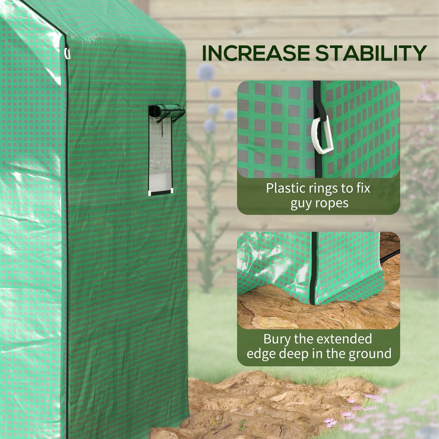 Greenhouse Cover Replacement Walk-in PE Hot House Cover