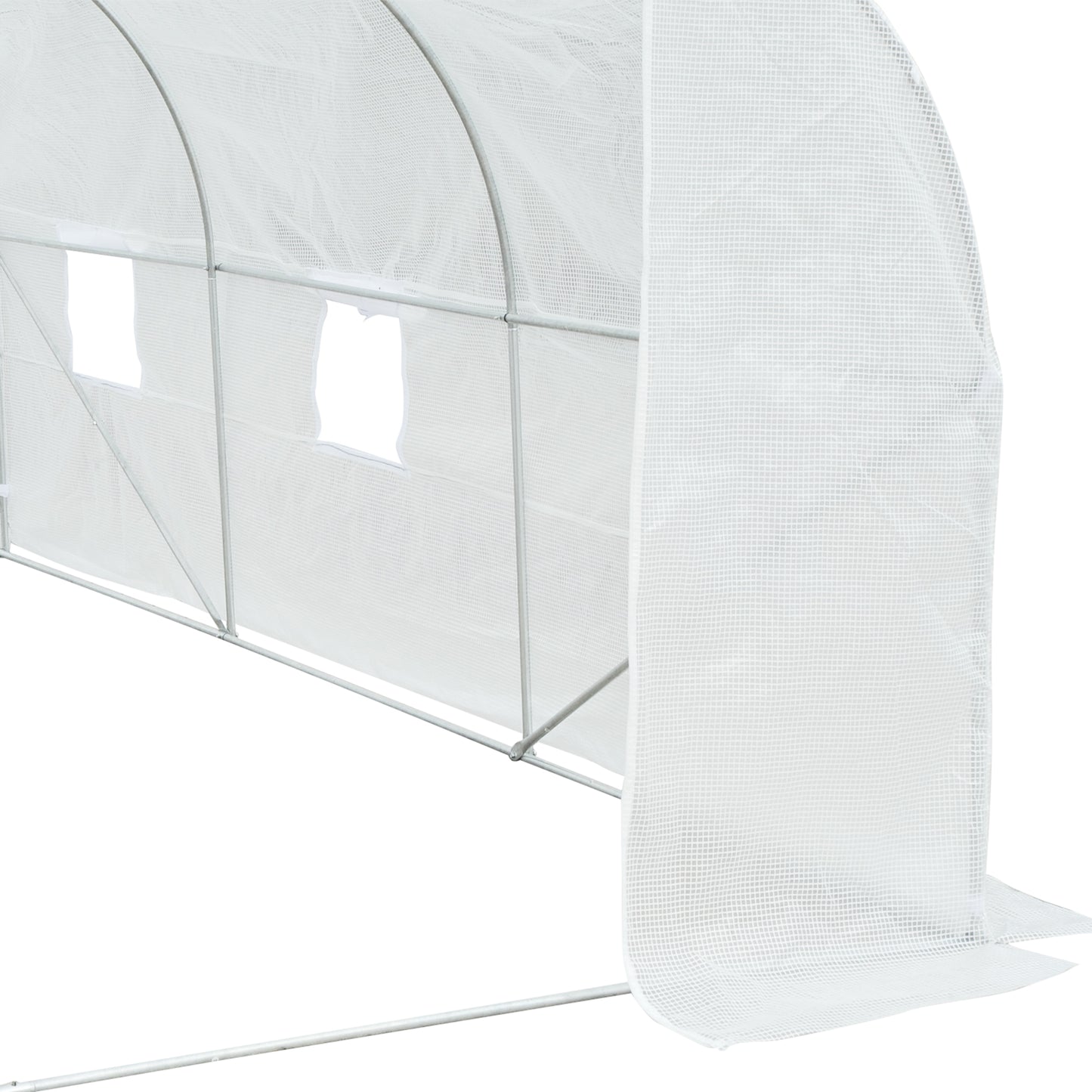 Walk-In Polytunnel Greenhouse Warm House Garden Tunnel Shelter