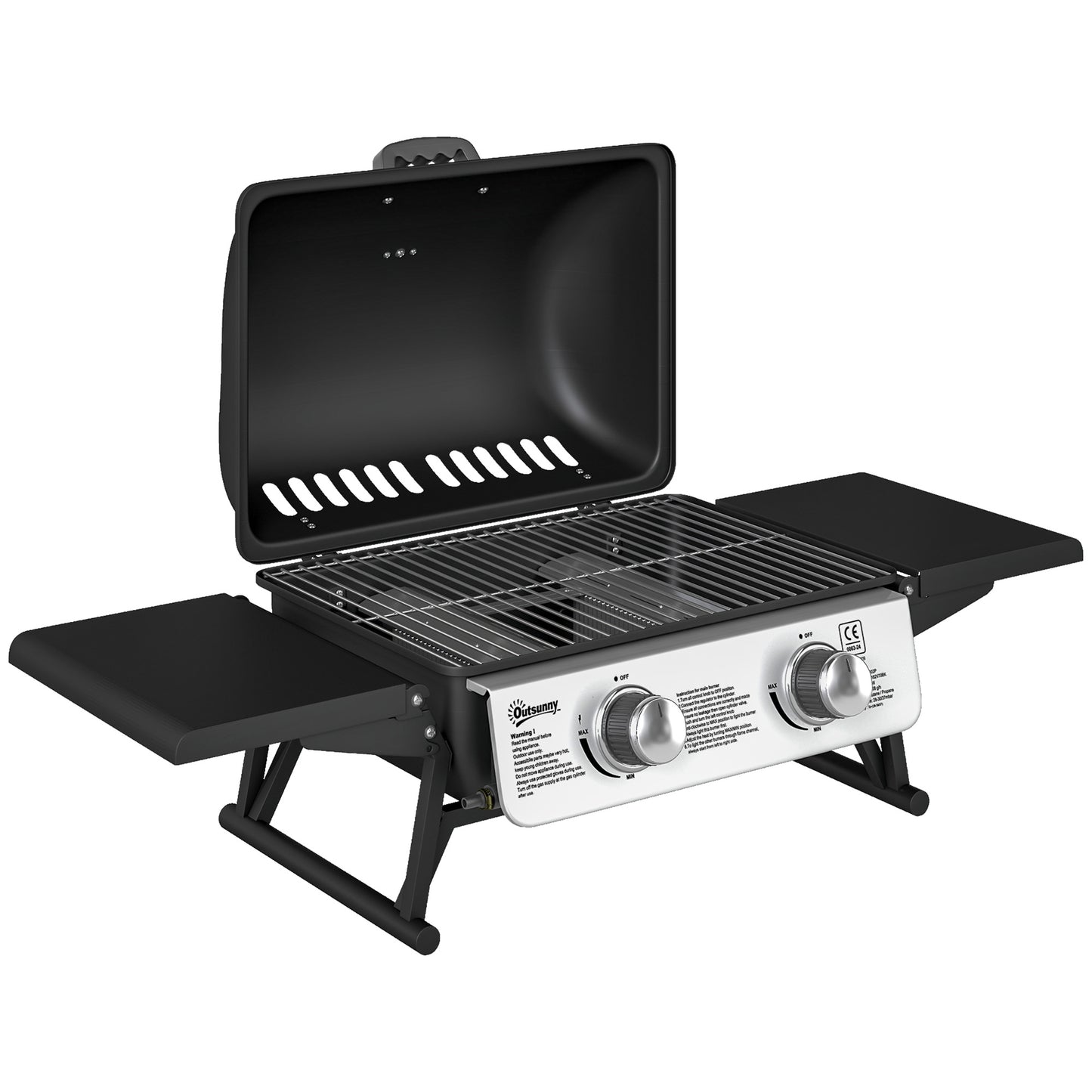 Two-Burner Compact Gas Grill