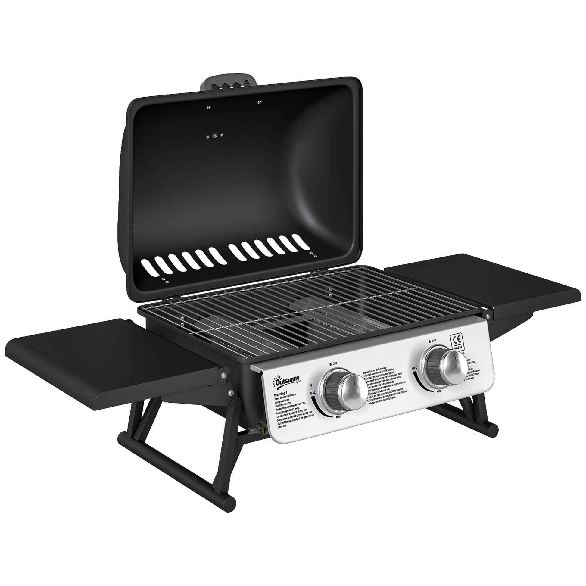 Two-Burner Compact Gas Grill