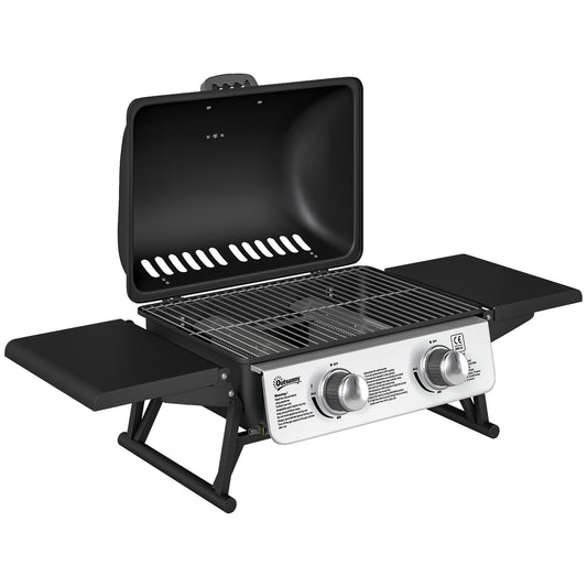 Two-Burner Compact Gas Grill