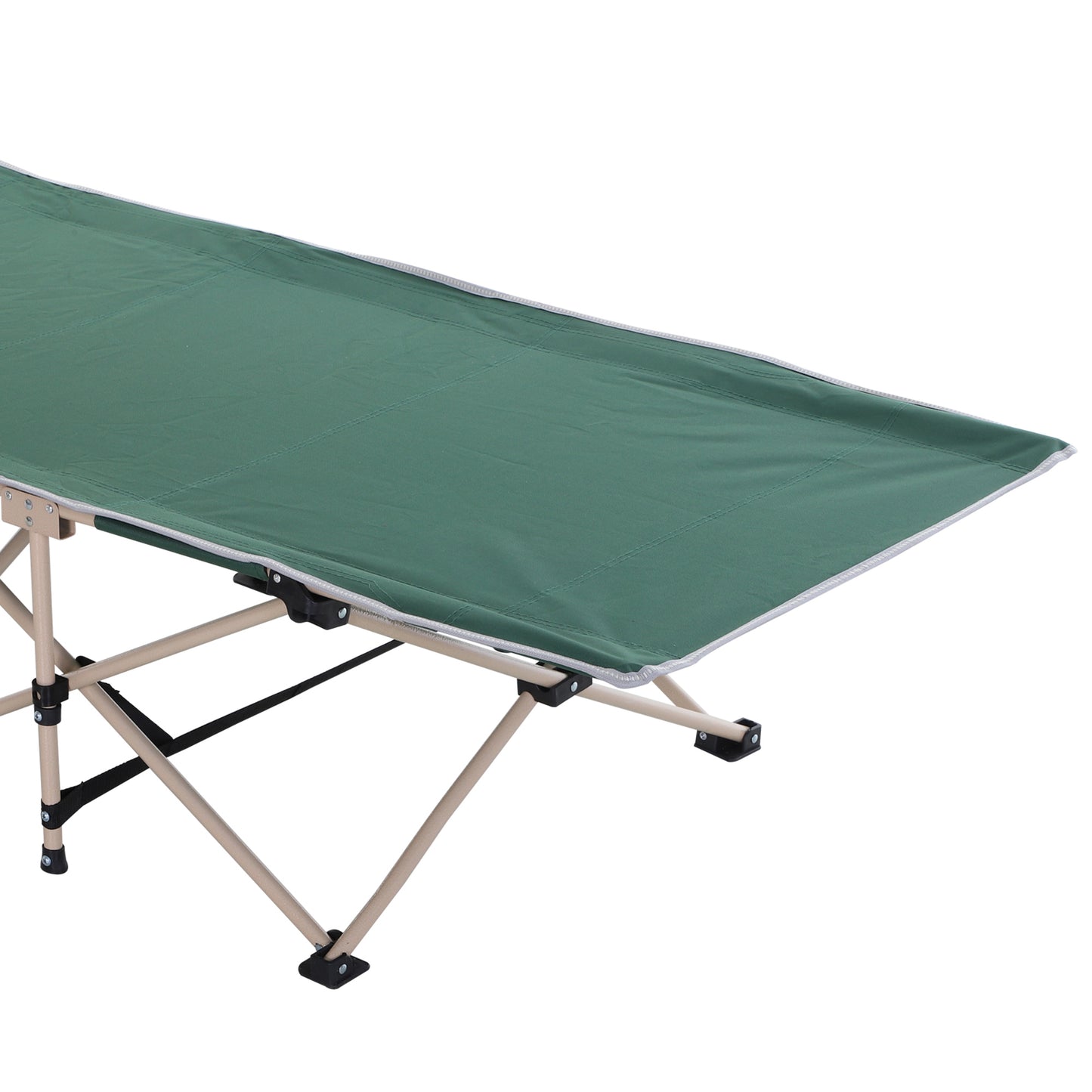 Single Person Camping Bed Folding Cot Outdoor Patio Portable