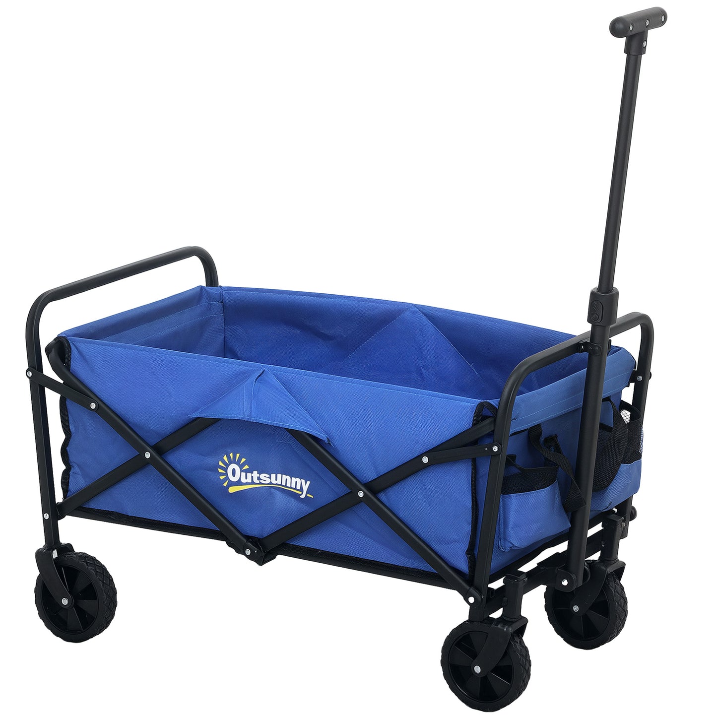 62L Festival Trolley on Wheels, Garden Folding Trolley Cart
