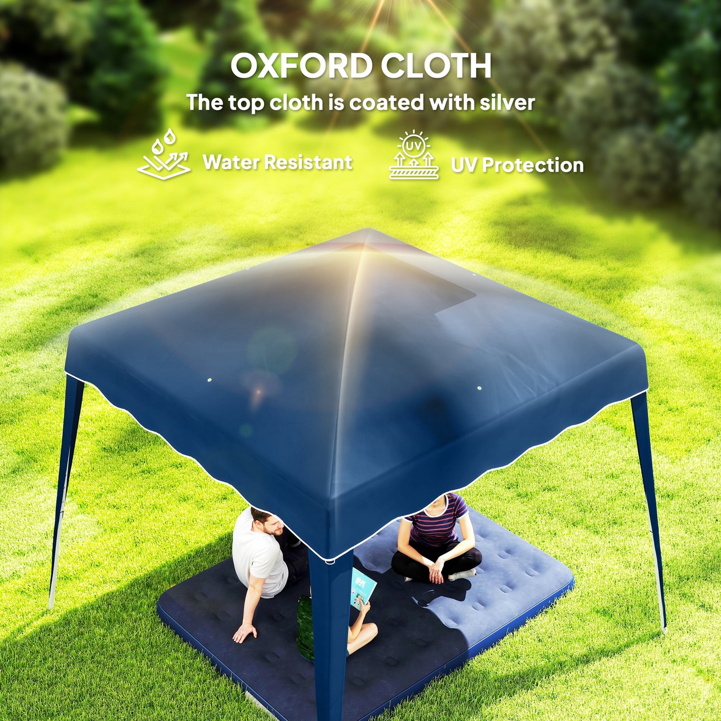 3 M x 3 M Base/ 2.5 M x 2.5 M Top Pop Up Gazebo