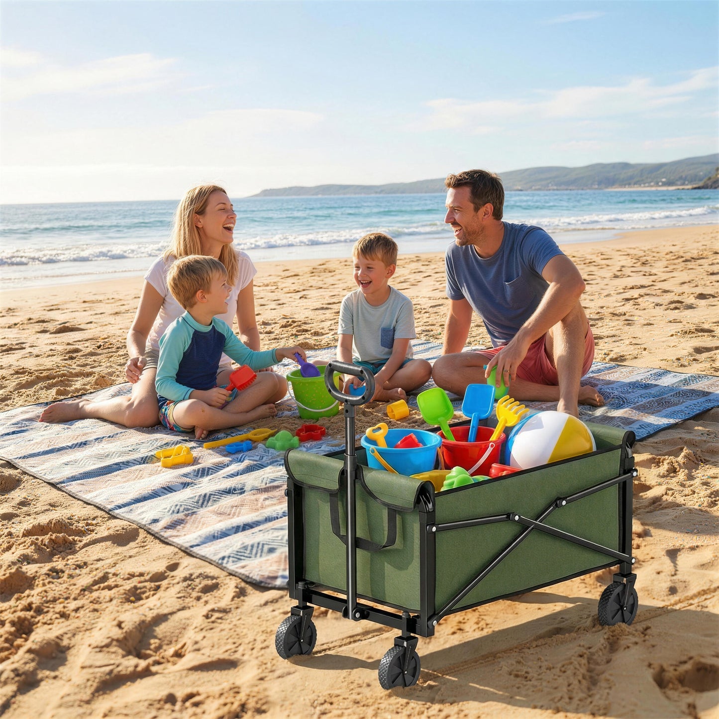 81L Festival Trolley on Wheels