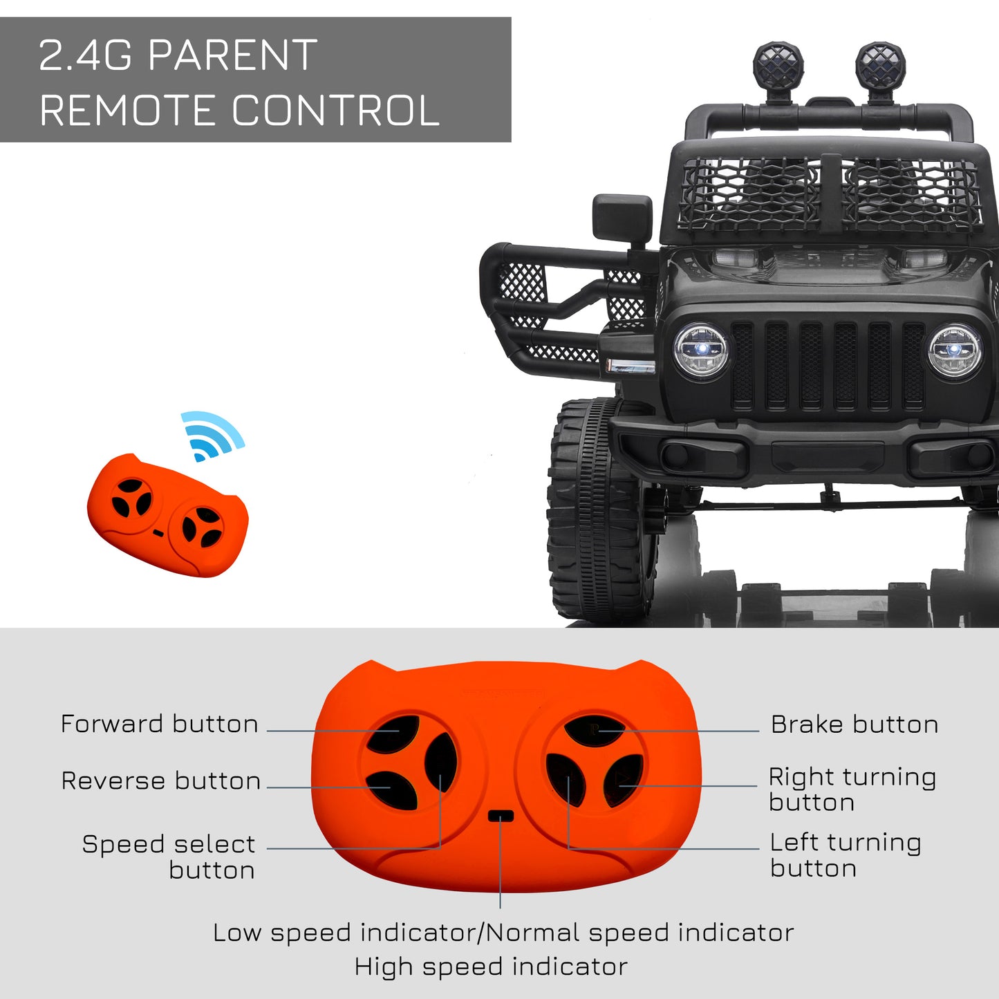 Kids Electric Ride On Car 12V Off Road Toy
