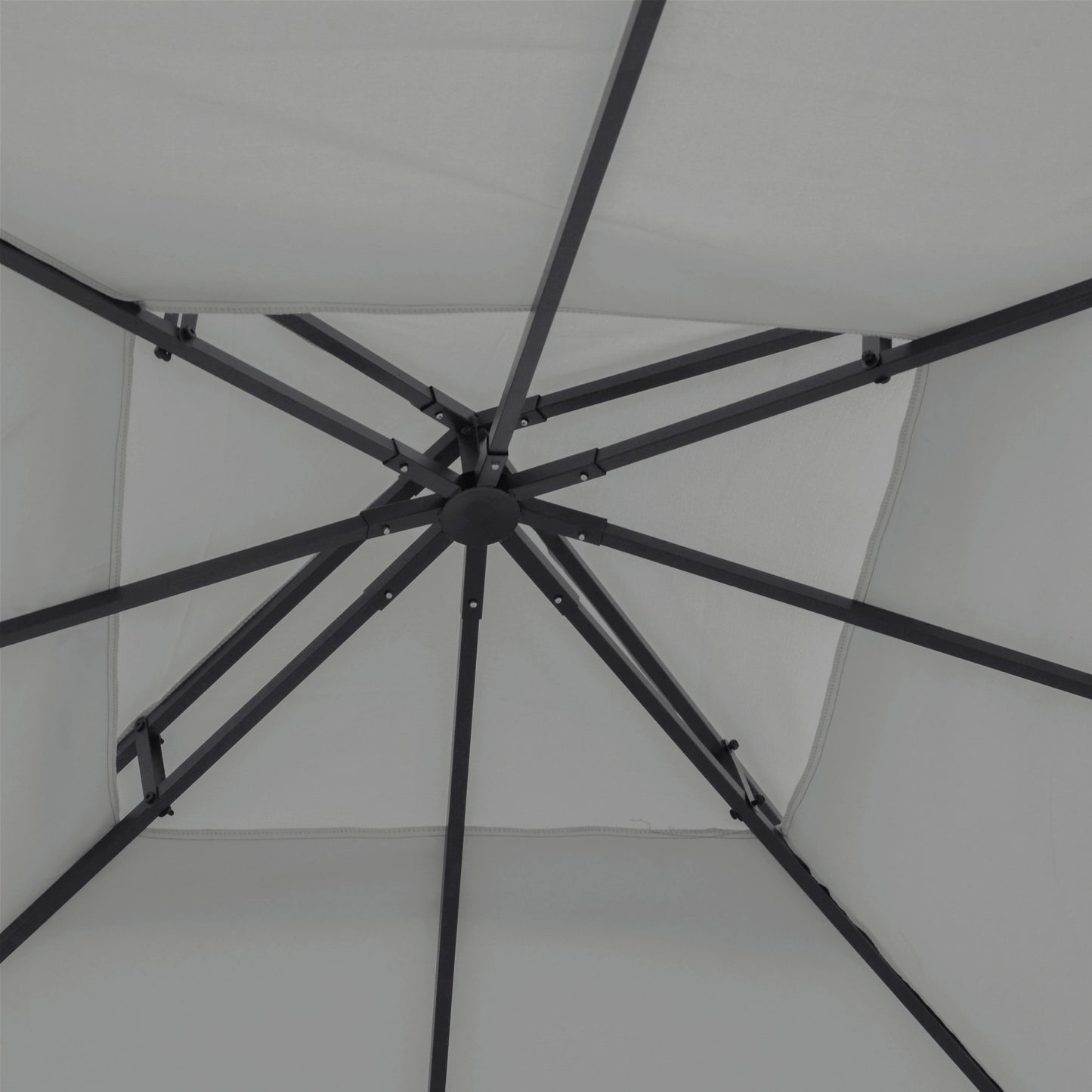 3(m) Gazebo Top Cover Double Tier Canopy Replacement Pavilion Roof (1)