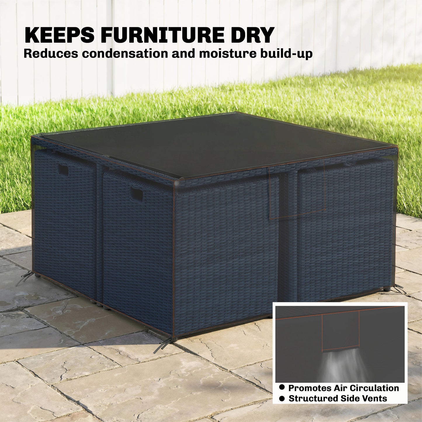 Garden Furniture Cover, Waterproof Patio Furniture Cover