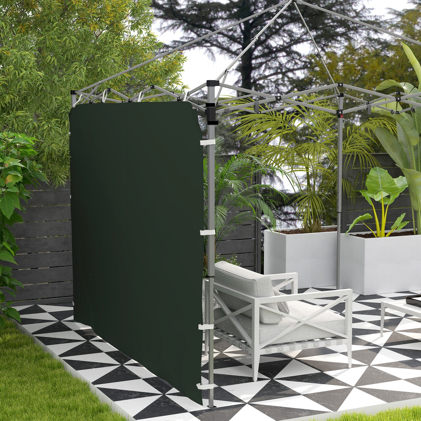 195 x 295cm Replacement Gazebo Sidewall
